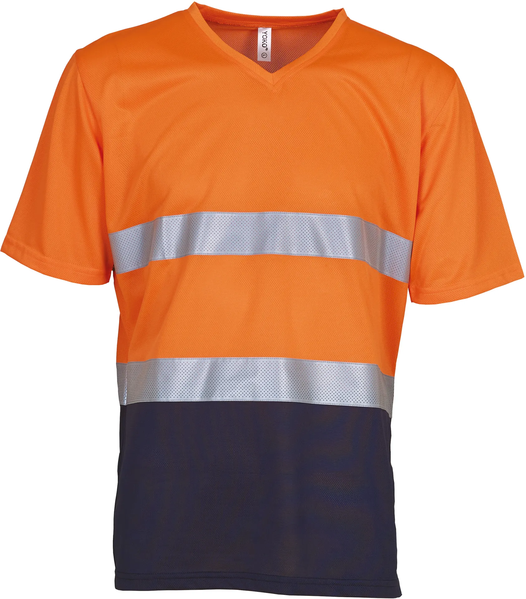 Hi-Vis Top Cool T-shirt V-Ausschnitt