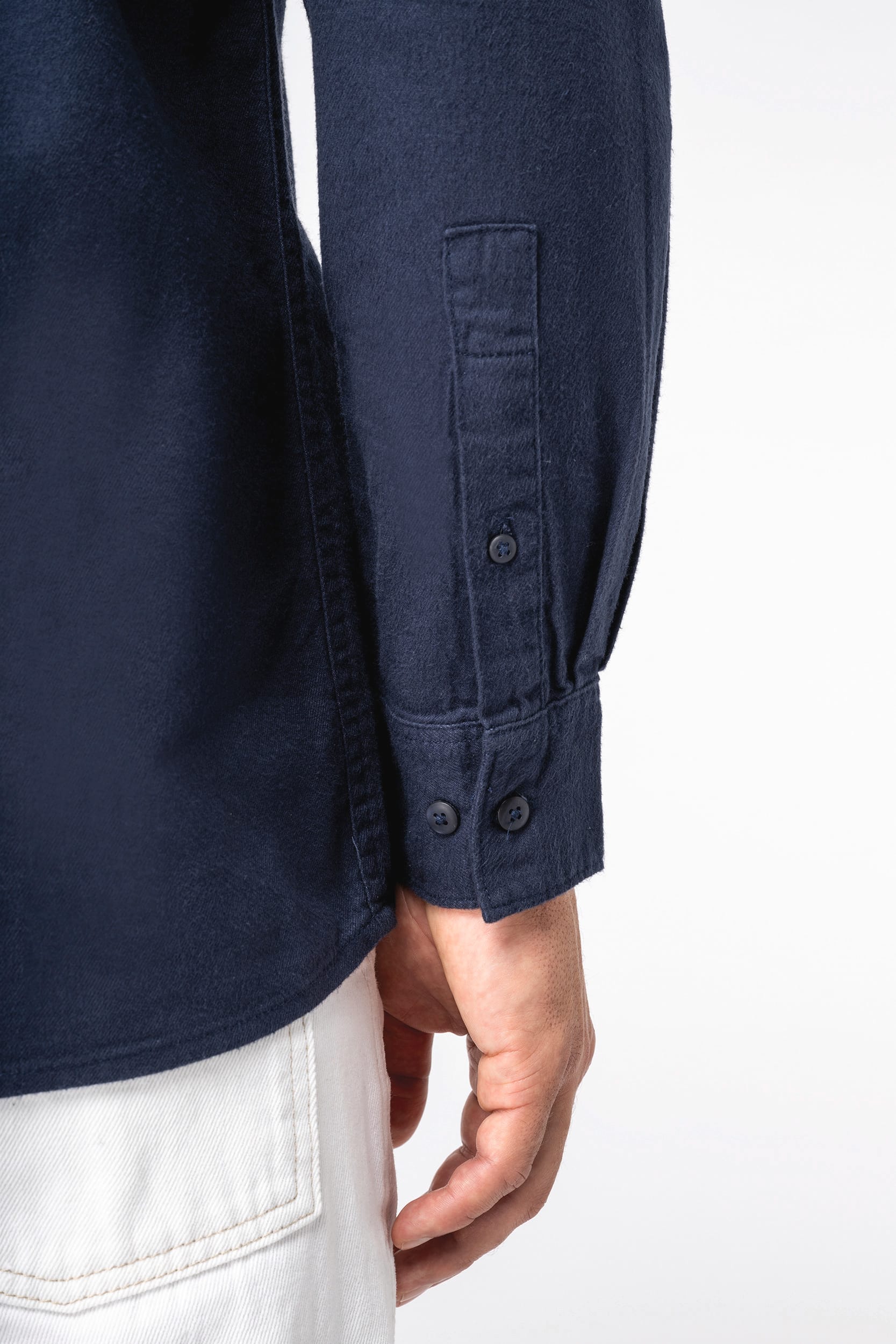 Umweltfreundliches Herren-Flanellhemd