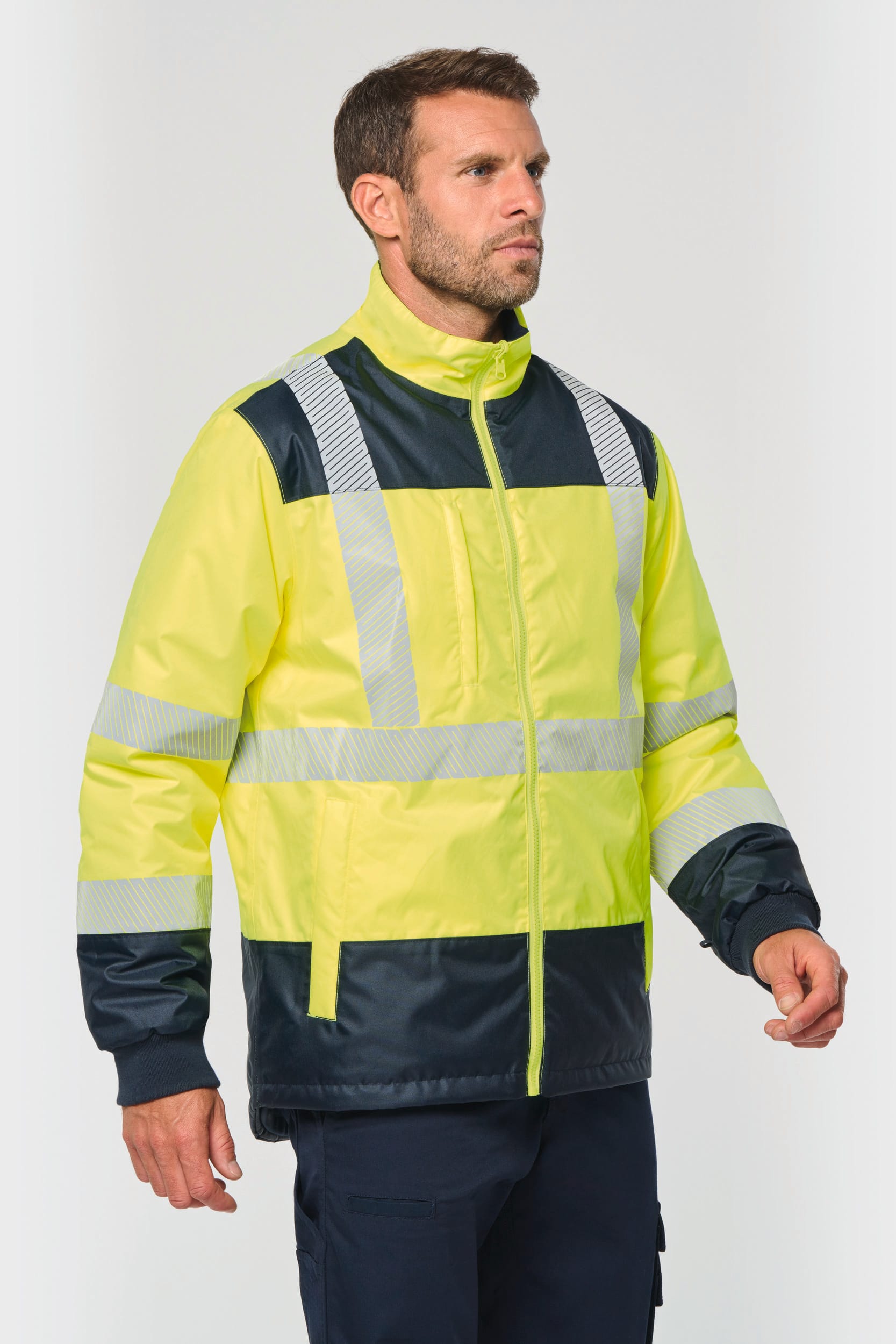 Recycelter Sicherheitsparka 4 in 1