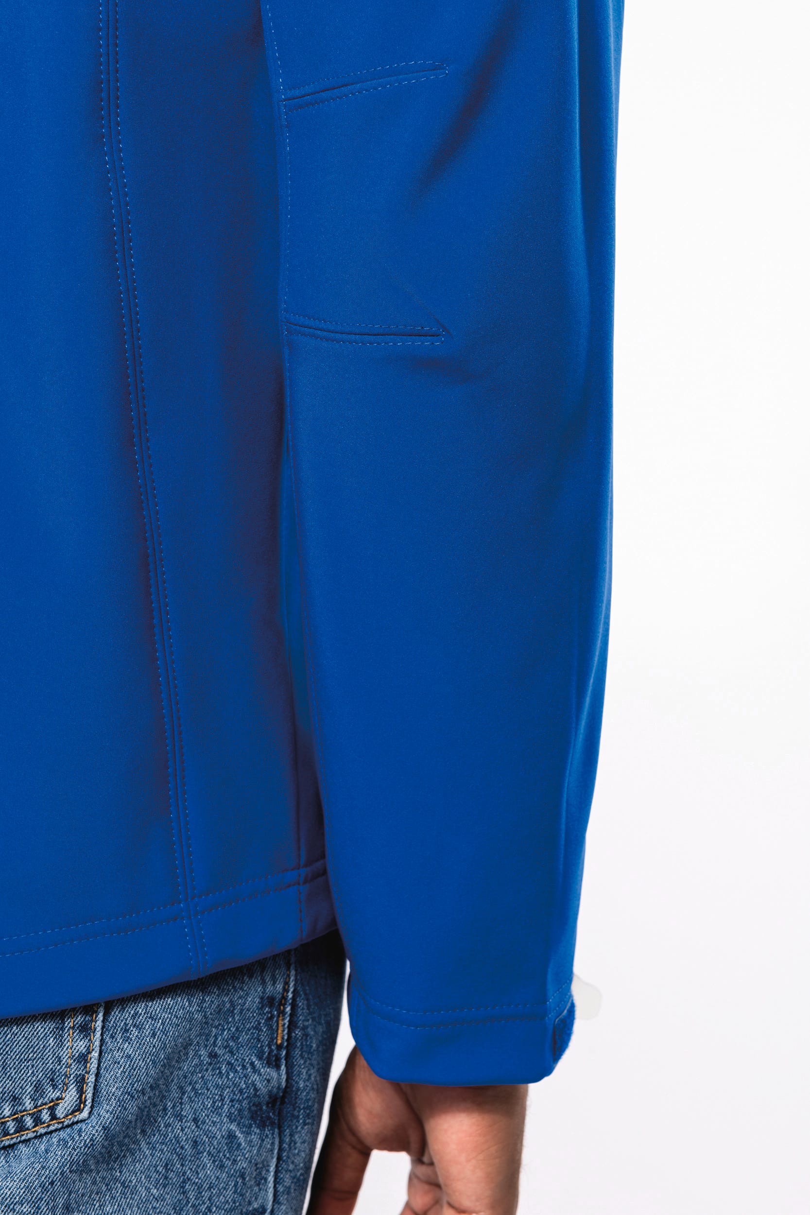 Herren Softshell-Jacke mit Abnehmbare Kapuze
