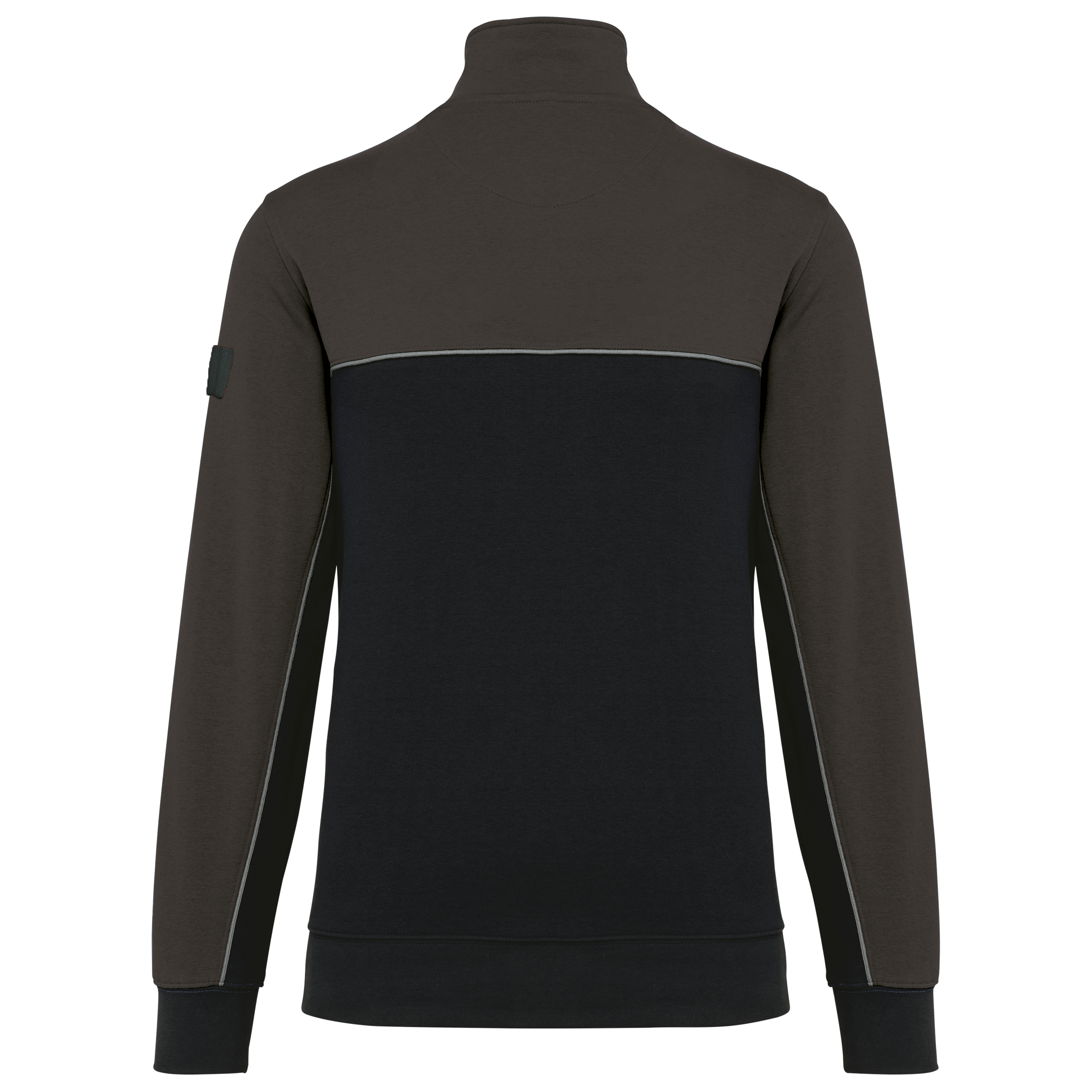 Umweltfreundliches Unisex-Sweatshirt mit Reißverschlusskragen