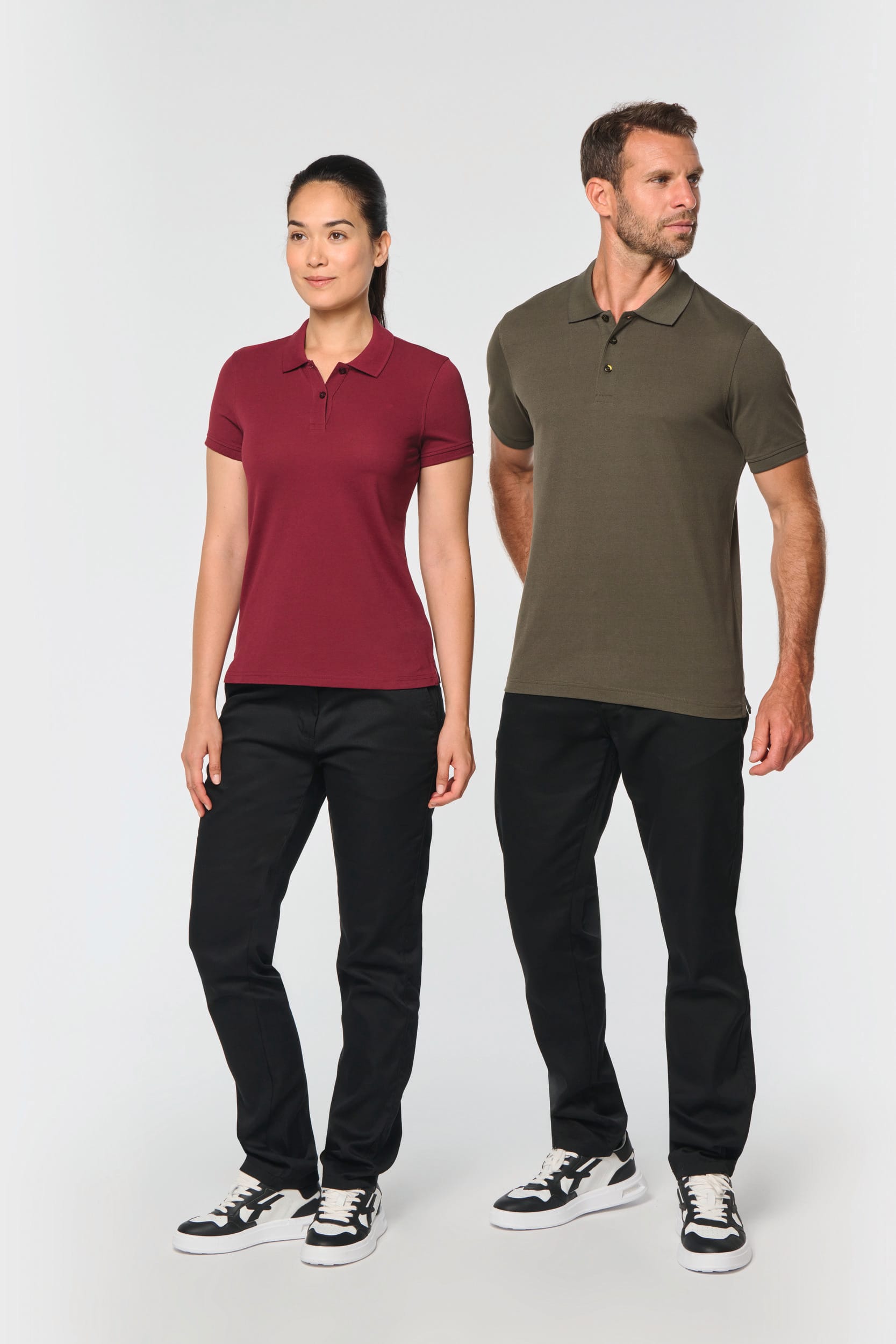 Kurzarm-Polohemd für Damen