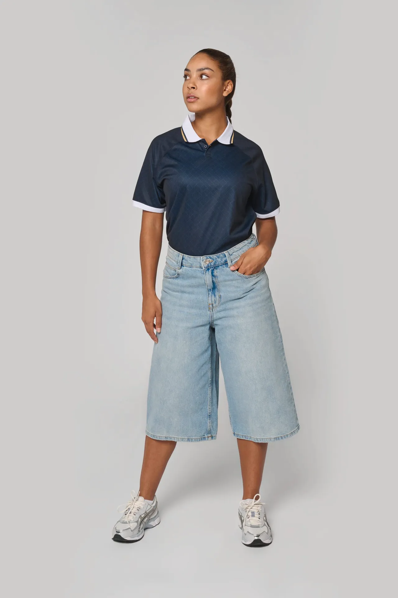 Unisex-Lifestyle-Trikot mit Polokragen