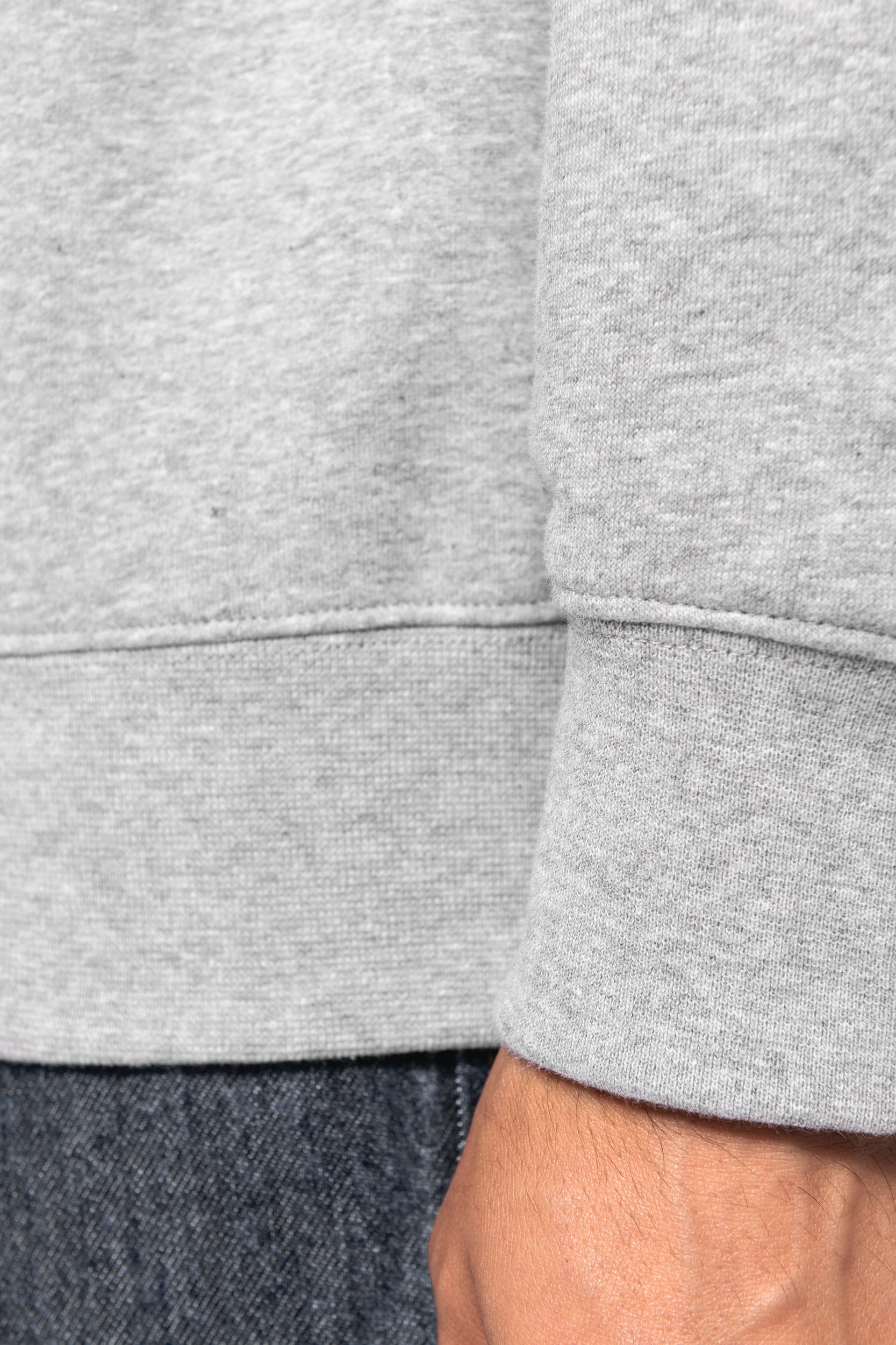 Unisex-Sweatshirt mit Rundhalsausschnitt 80/20