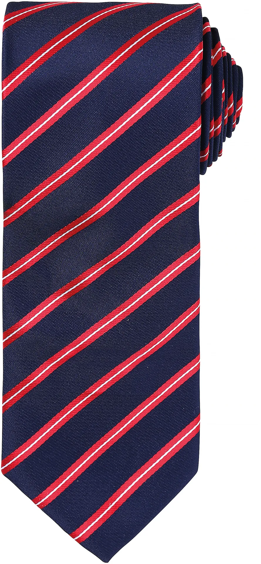 Sports stripe tie