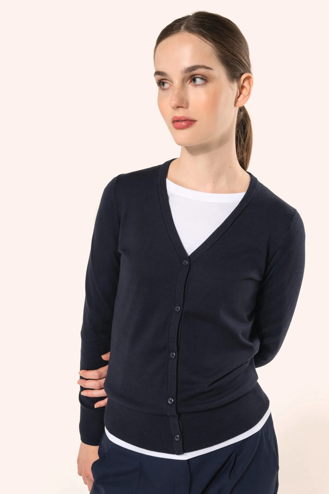 Damen Supima® Cardigan