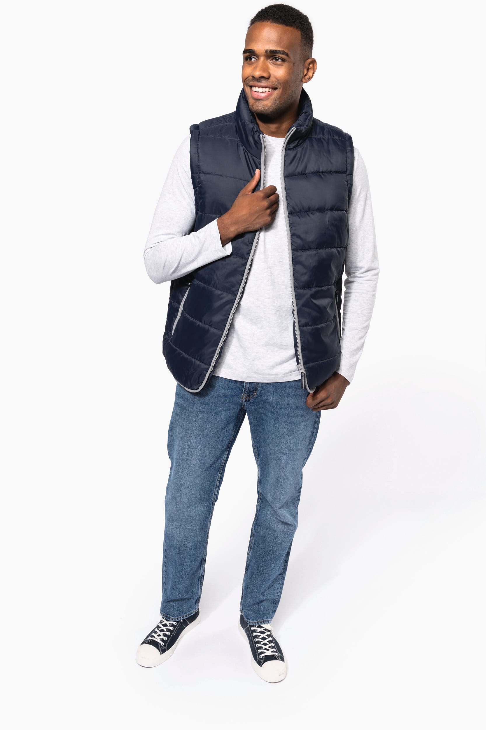 Wattierter Bodywärmer