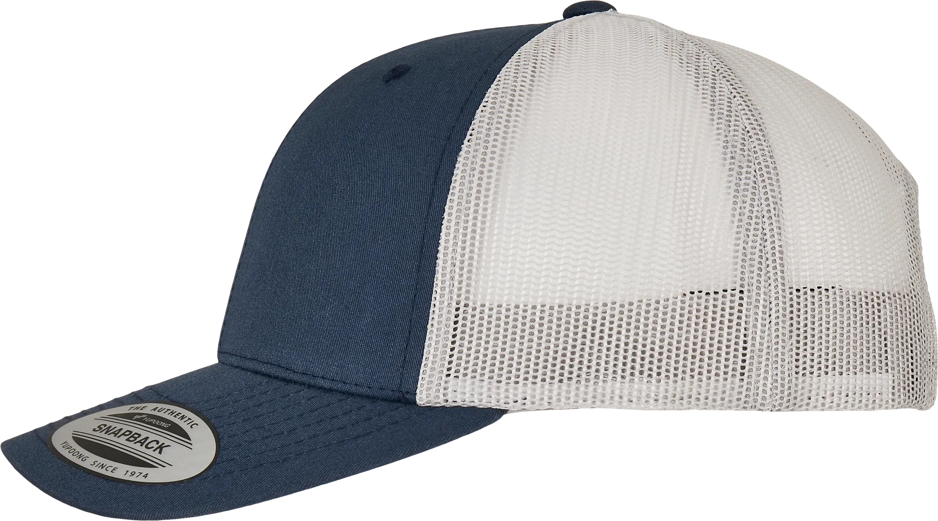 Zweifarbige Retro-Trucker-Kappe