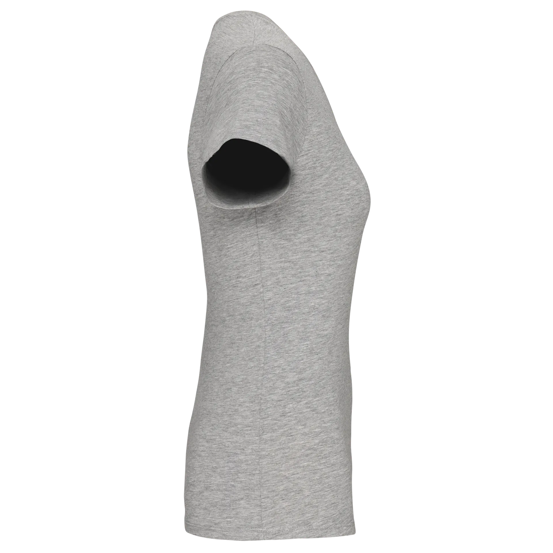 Kurzarm-Damen-T-Shirt mit Rundhalsausschnitt