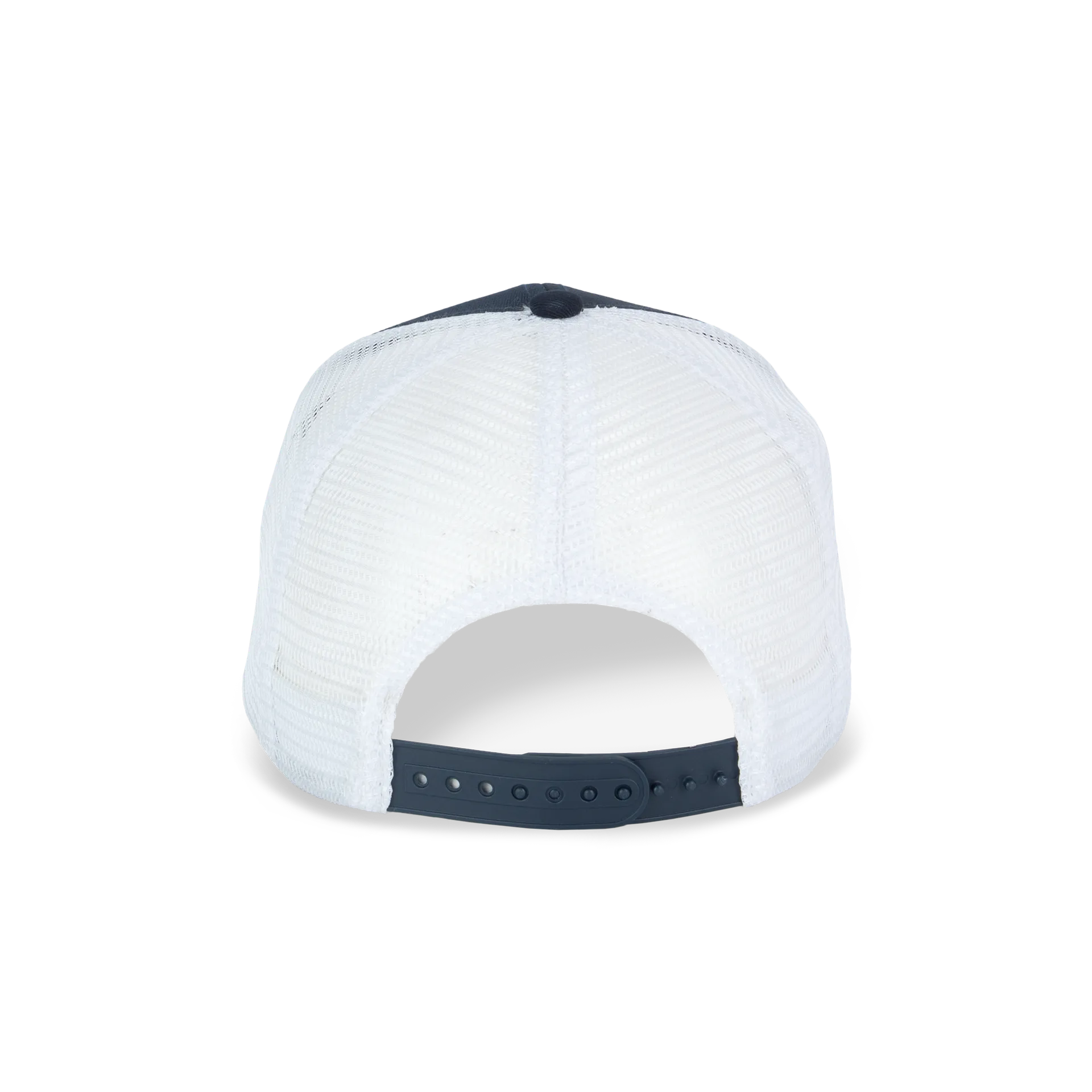 6 Panel Trucker mit kontrastfarbenen Nähten