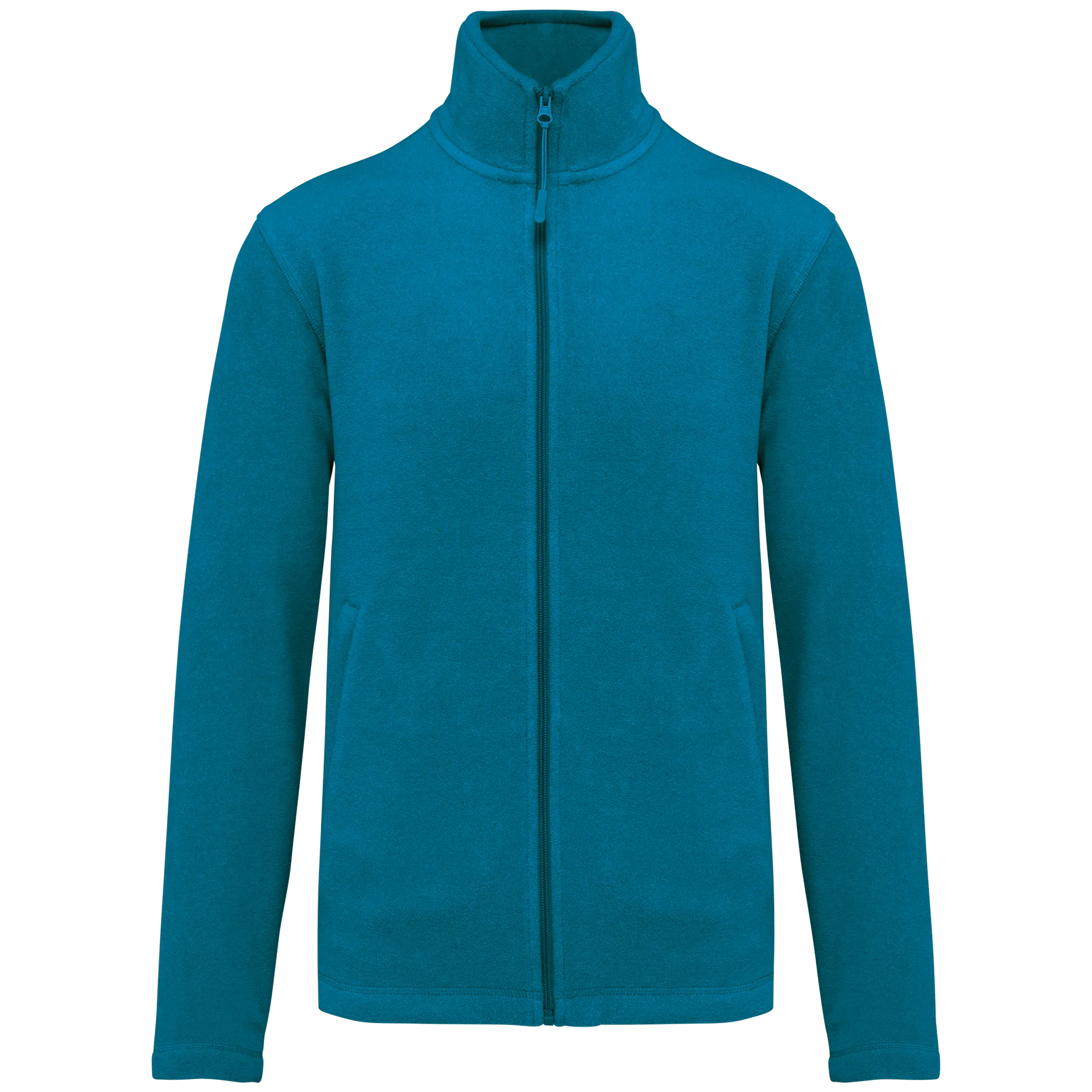 Mikrofleece-Jacke mit Reißverschluss für Herren
