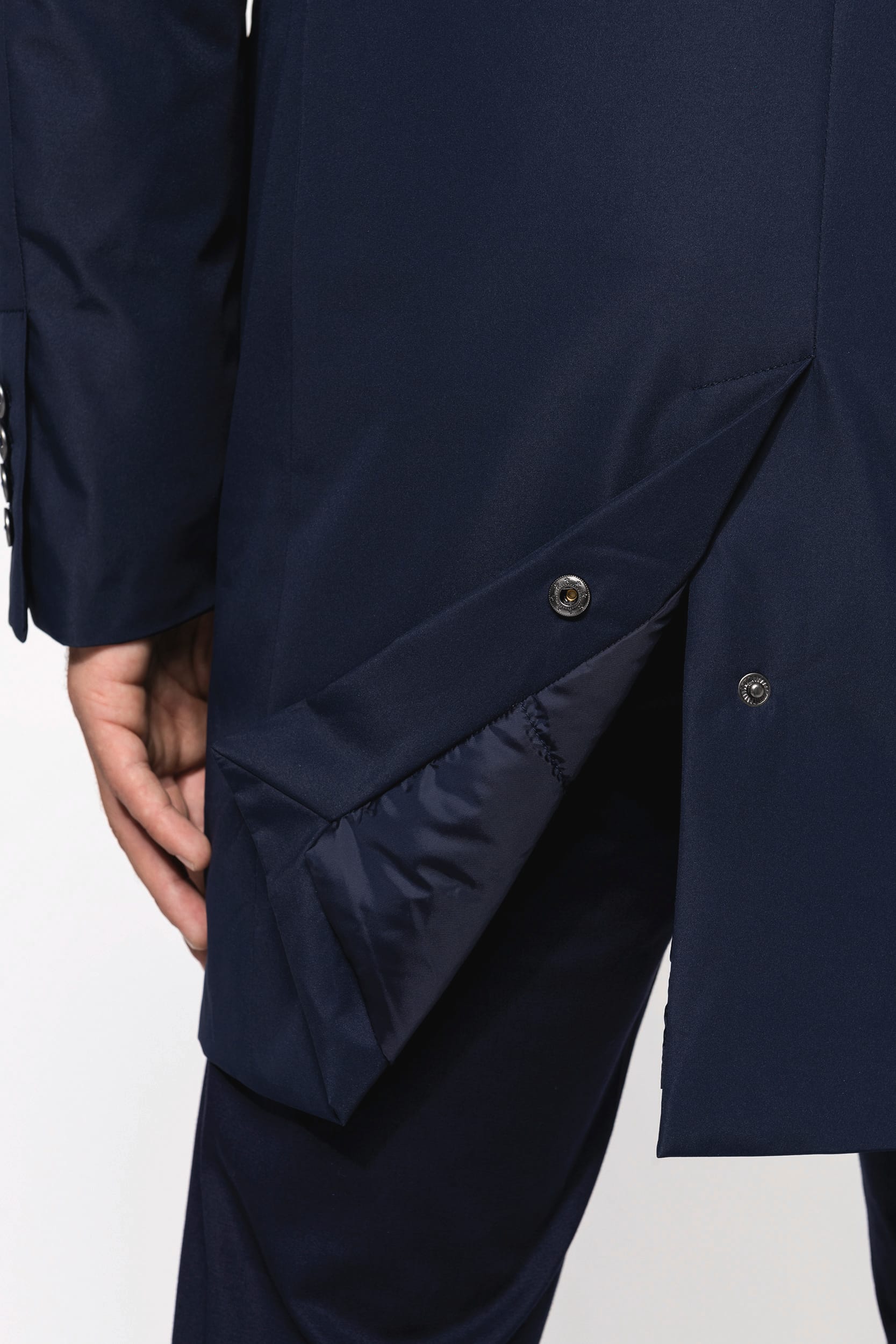 Strukturierter Herren-Trenchcoat