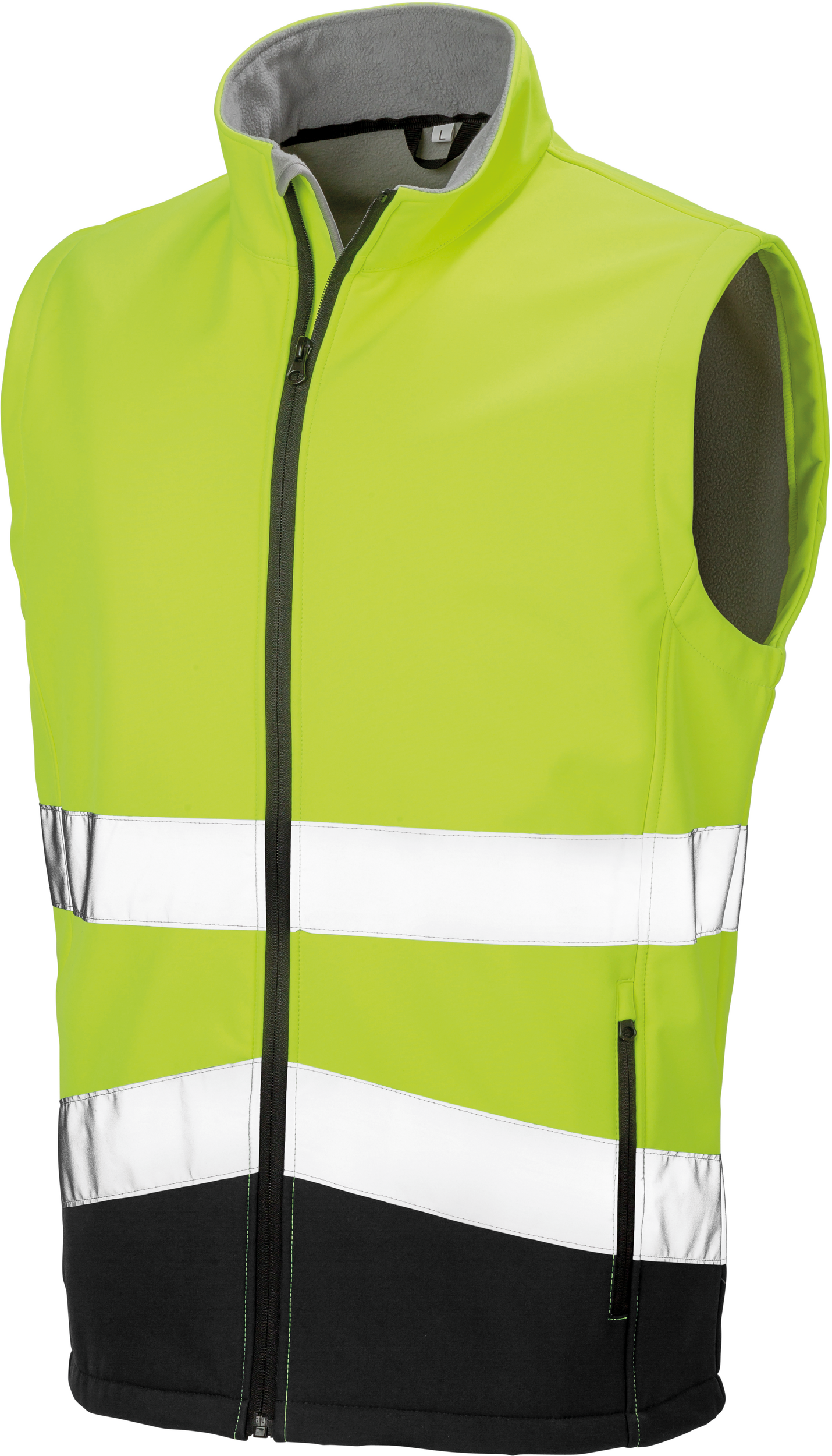 High-viz softshell jacket