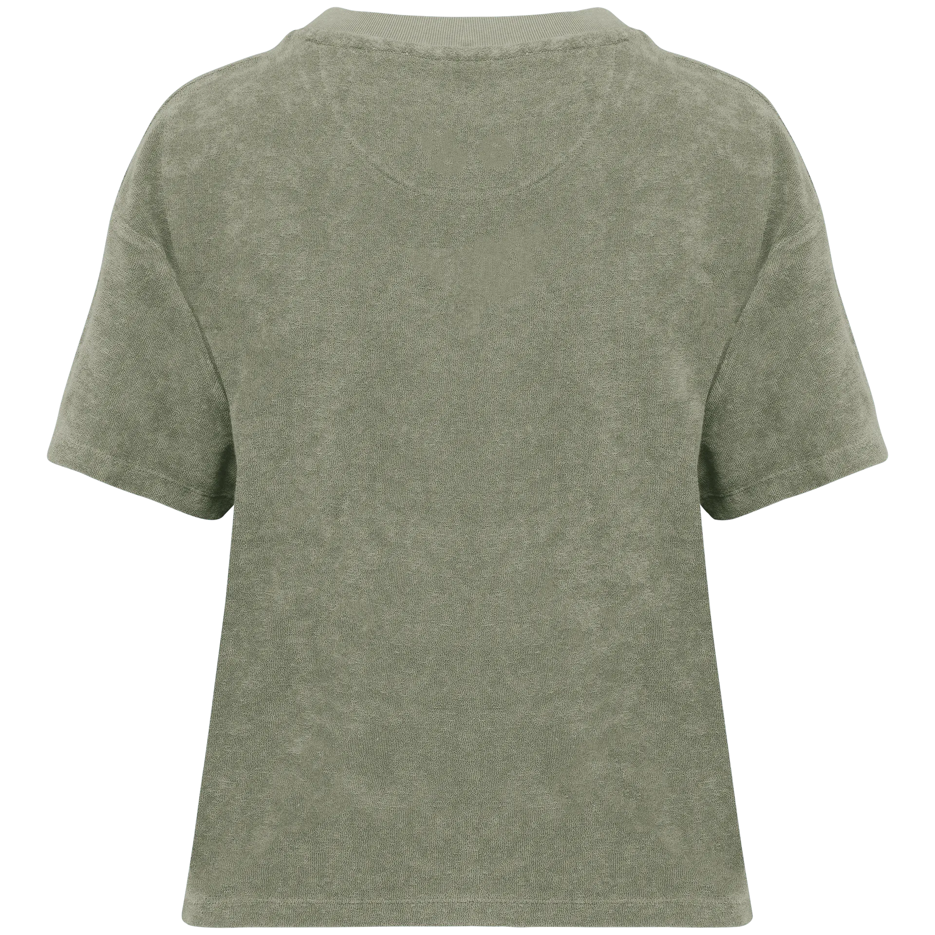 Umweltfreundliches Damen-T-Shirt aus Frottee