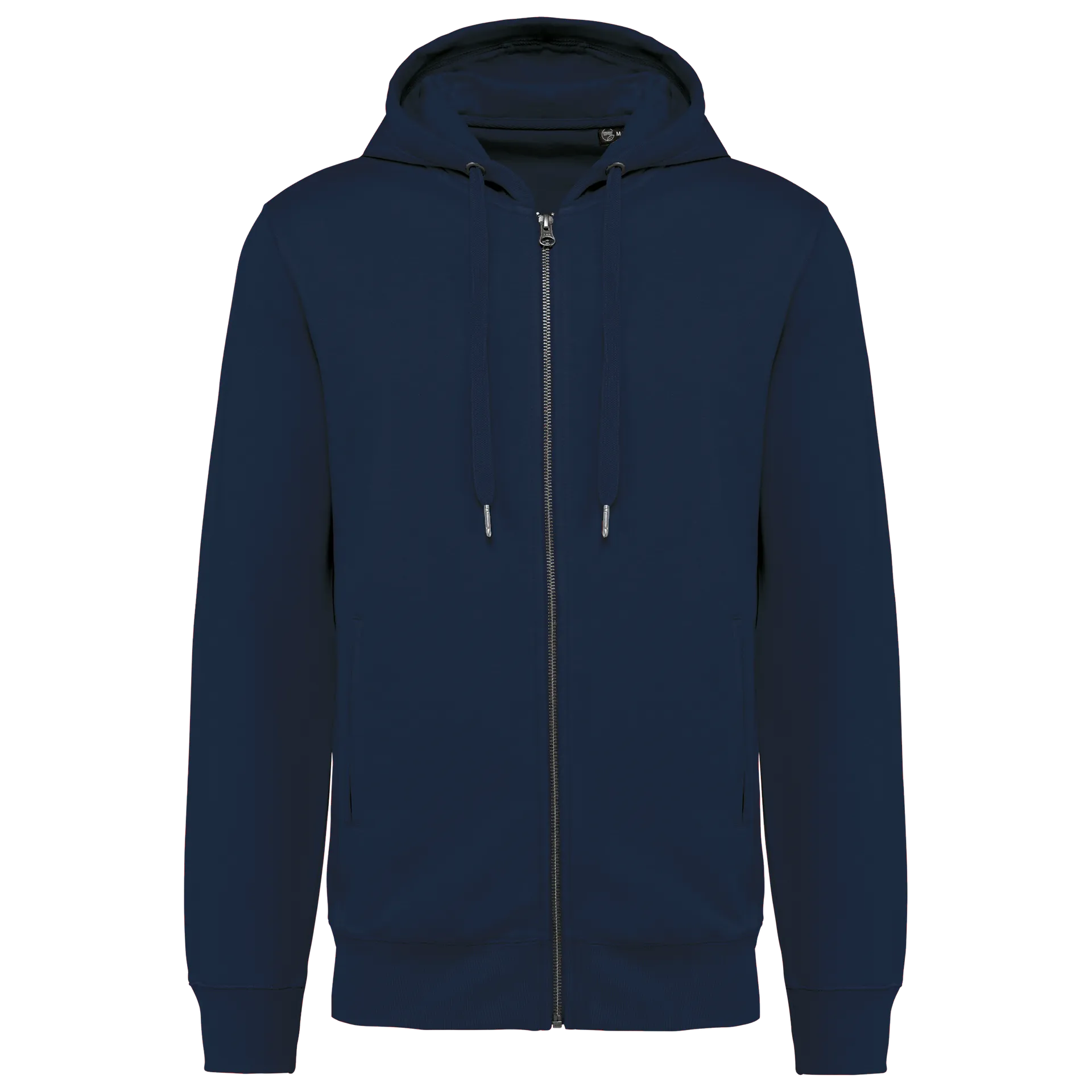 Umweltfreundliches Unisex-Kapuzensweatshirt mit Reißverschluss