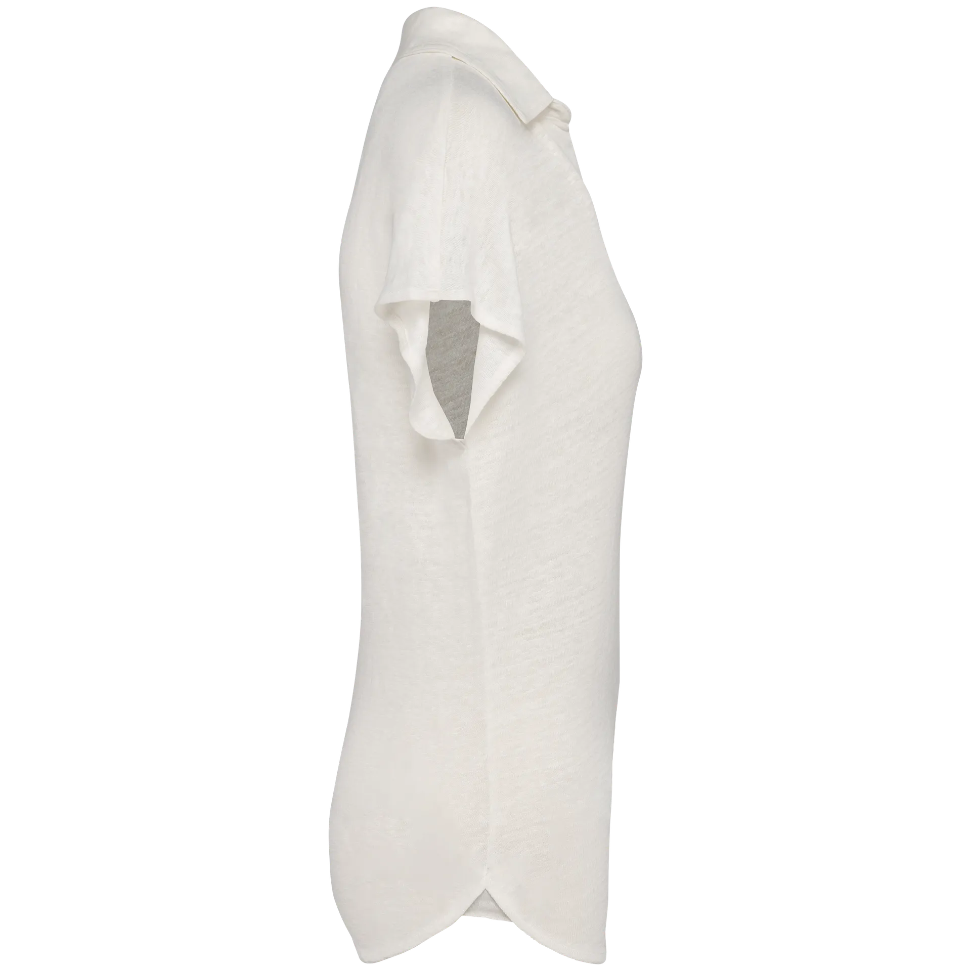 Damen-Polohemd aus Leinen