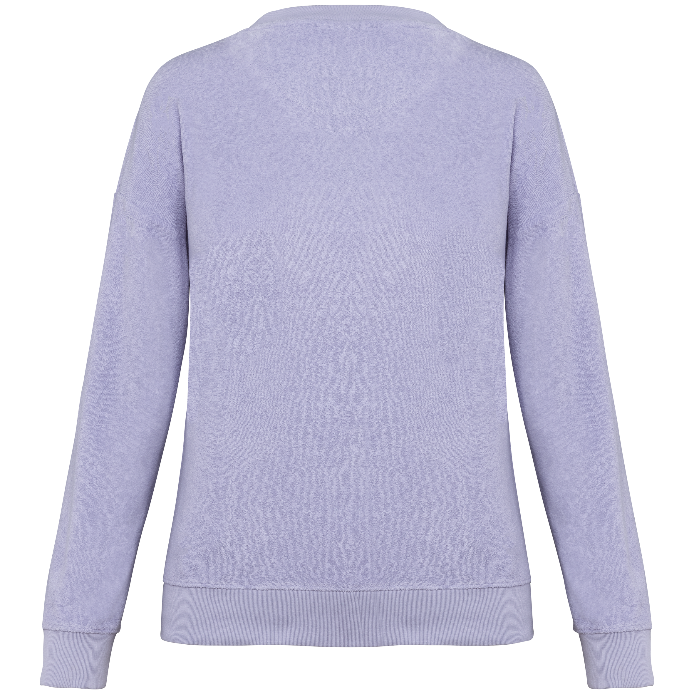 Umweltfreundliches Damen-Sweatshirt aus Frottee