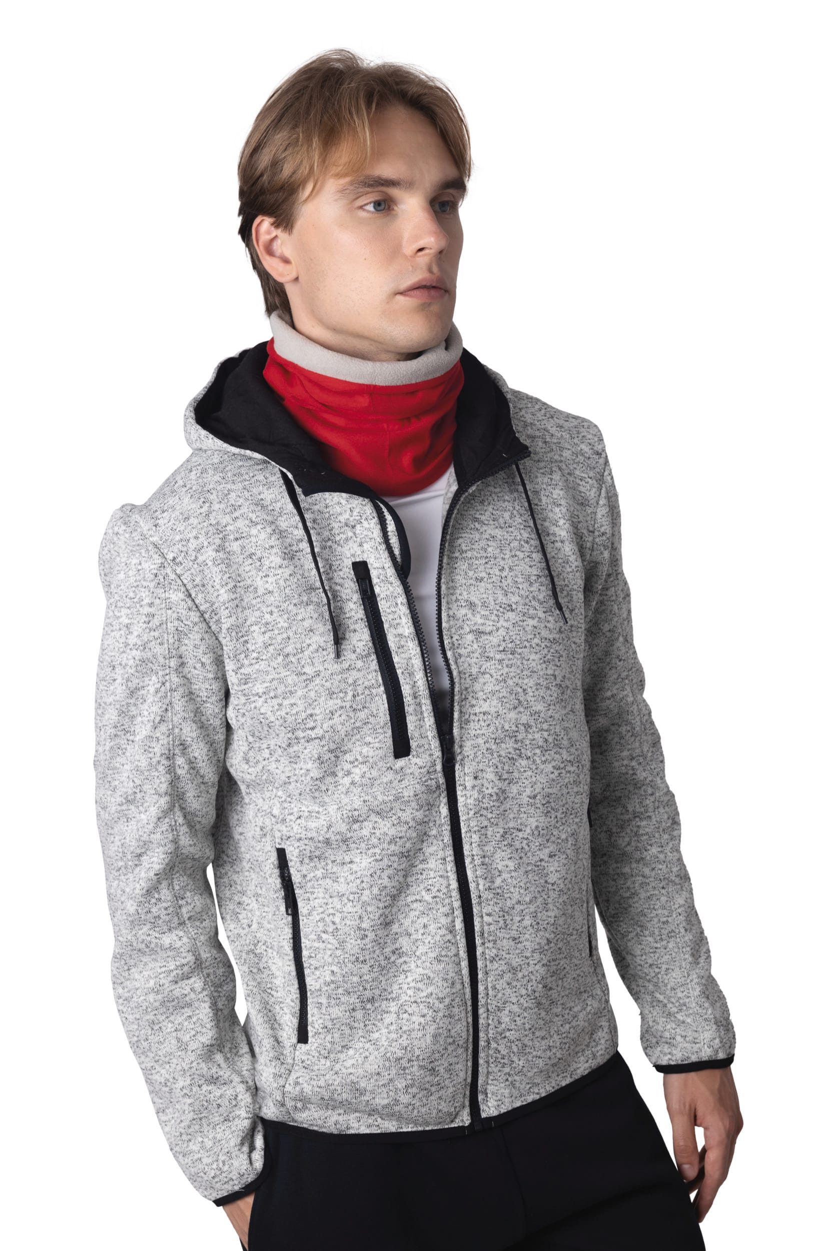 Schlauchschal mit Fleecefutter