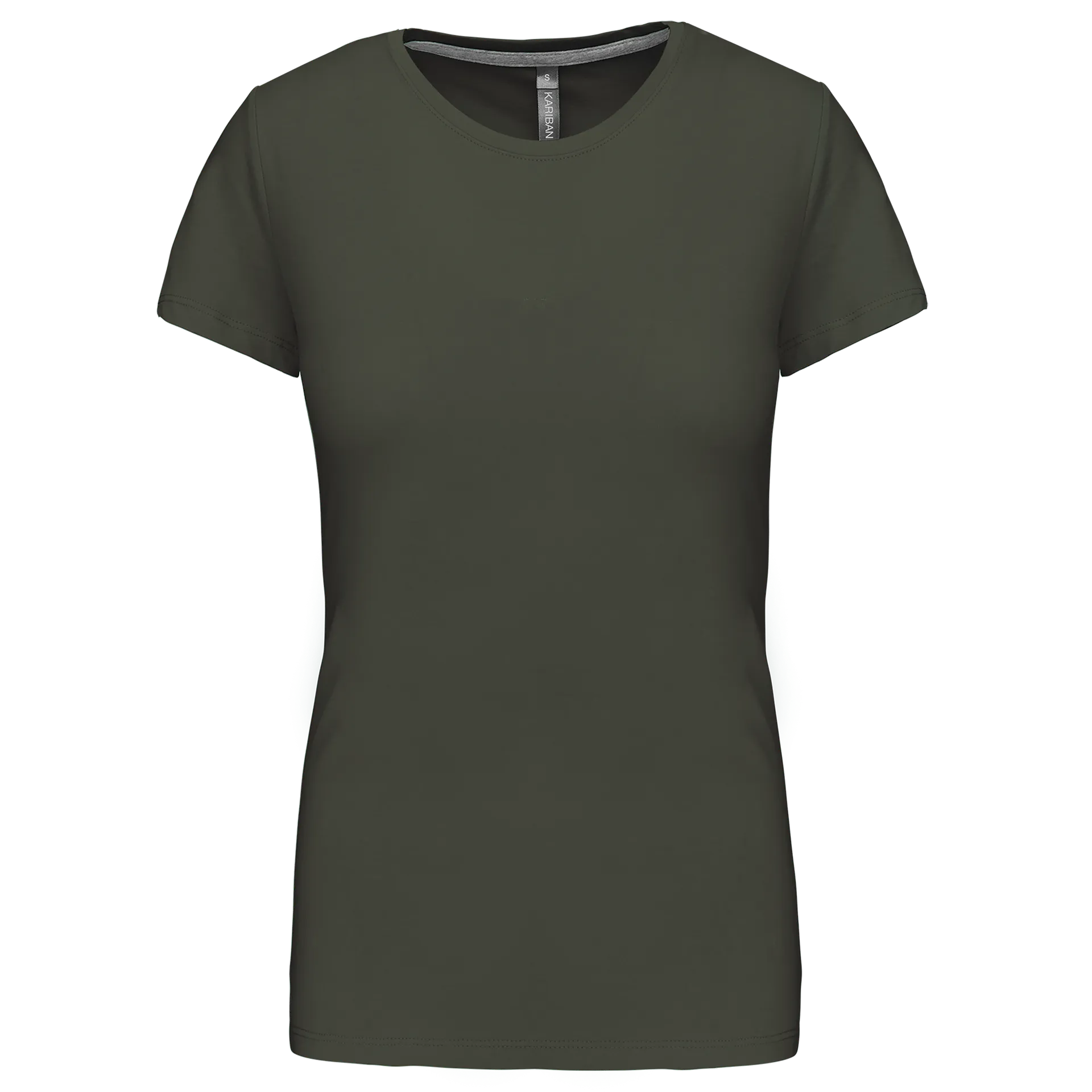 Damen-T-Shirt mit kurzen Ärmeln und Rundhalsausschnitt