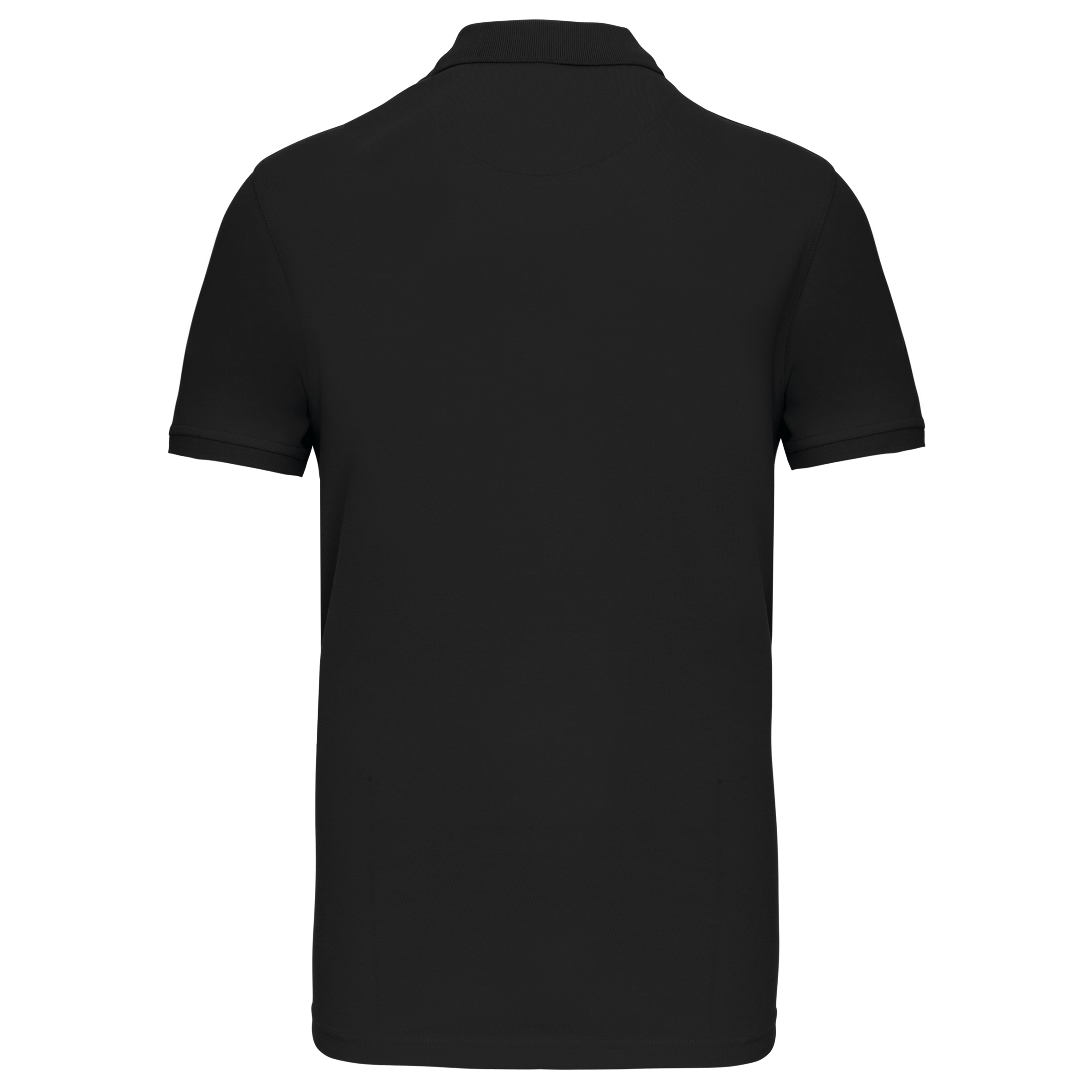 Kurzarm-Polohemd für Herren. Aus Baumwollpiqué