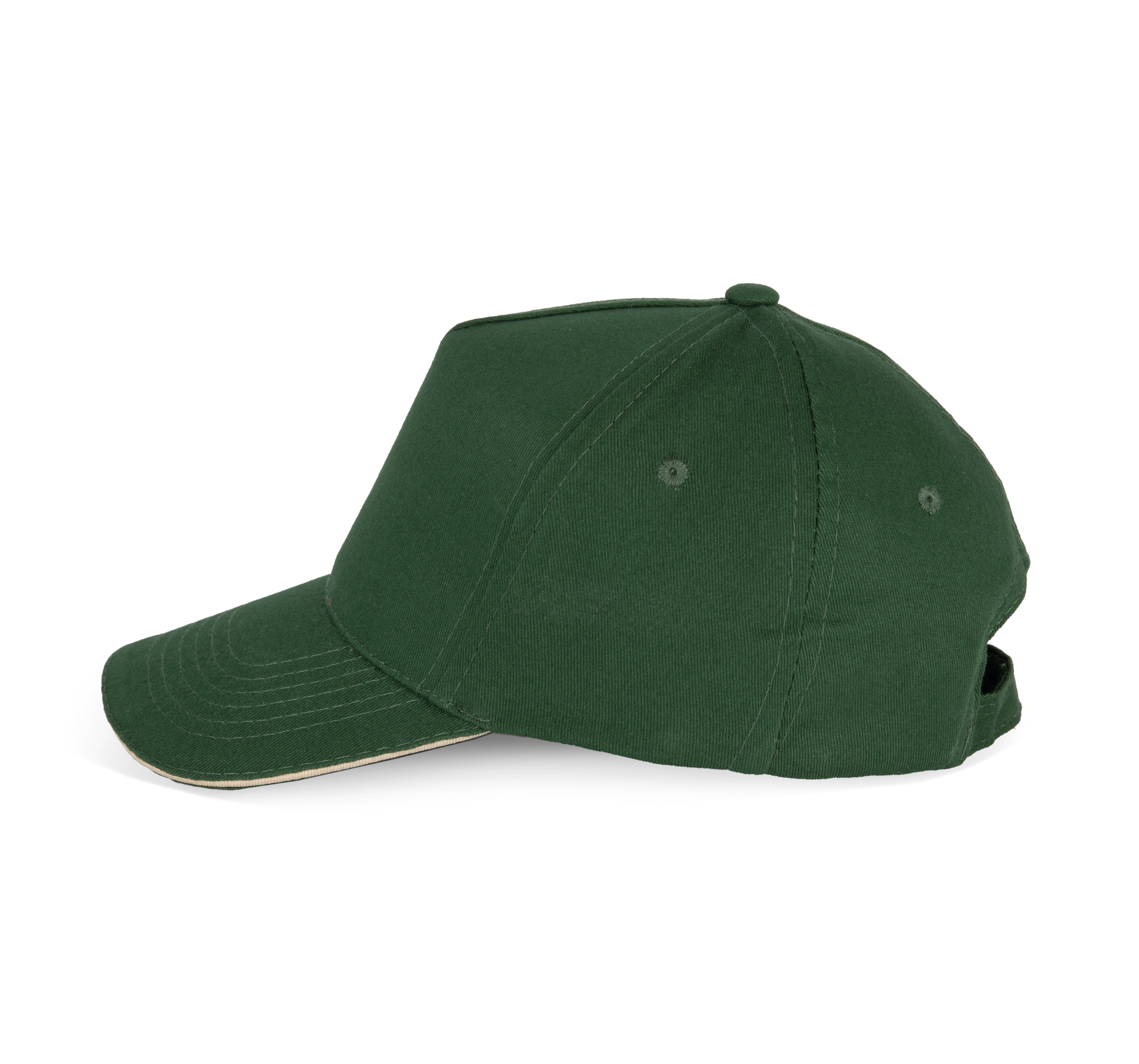 5-Panel Kinderkappe mit Kontrast-Sandwichschirm