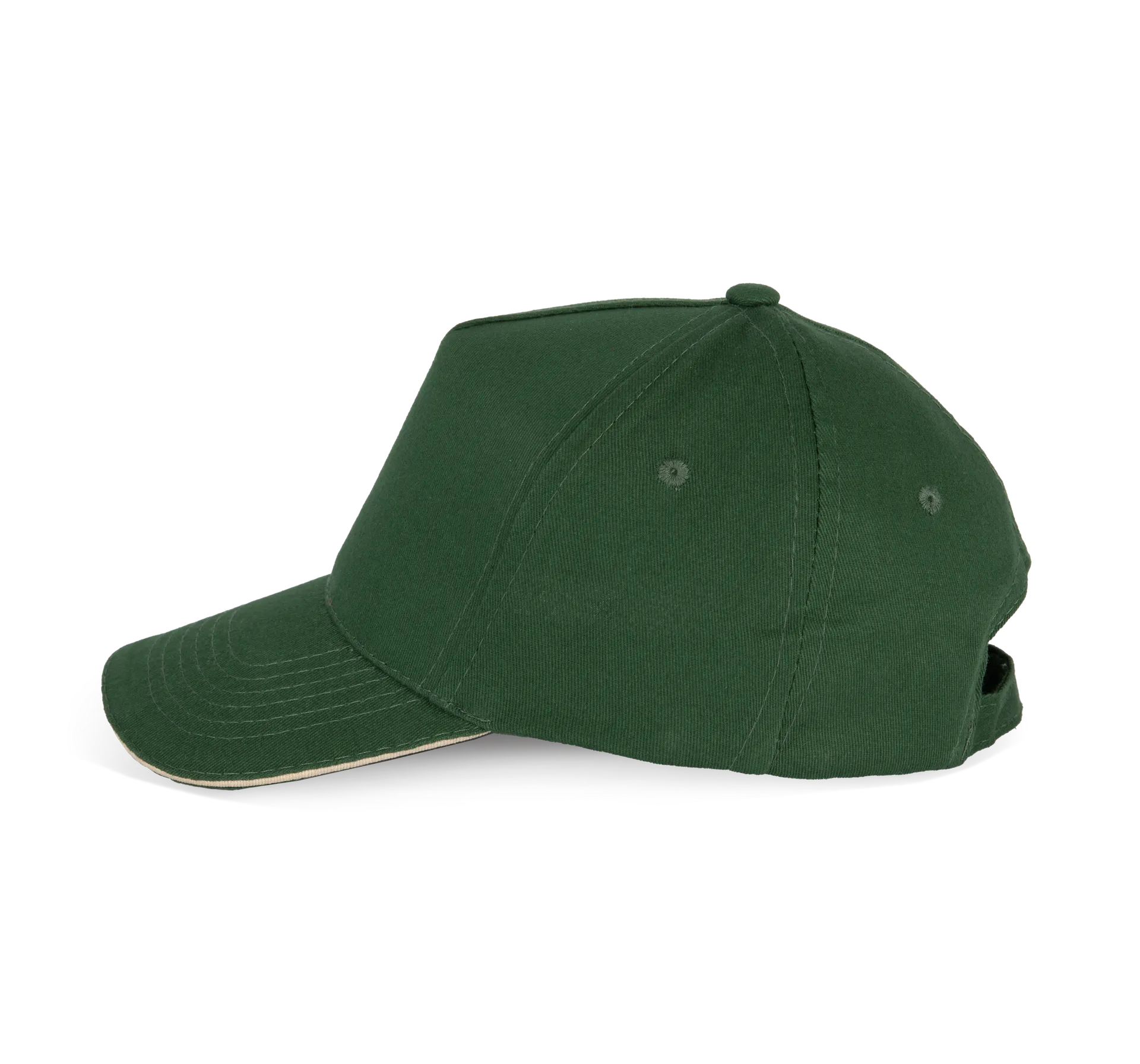 5-Panel Kinderkappe mit Kontrast-Sandwichschirm