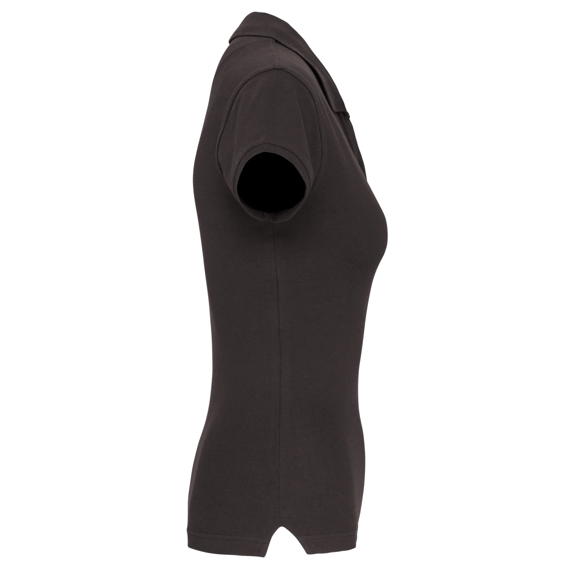 Kurzarm-Polohemd für Damen. Aus Baumwollpiqué