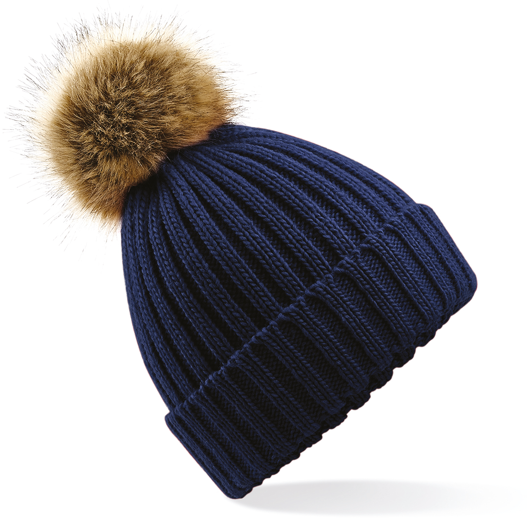 Pom pom beanie