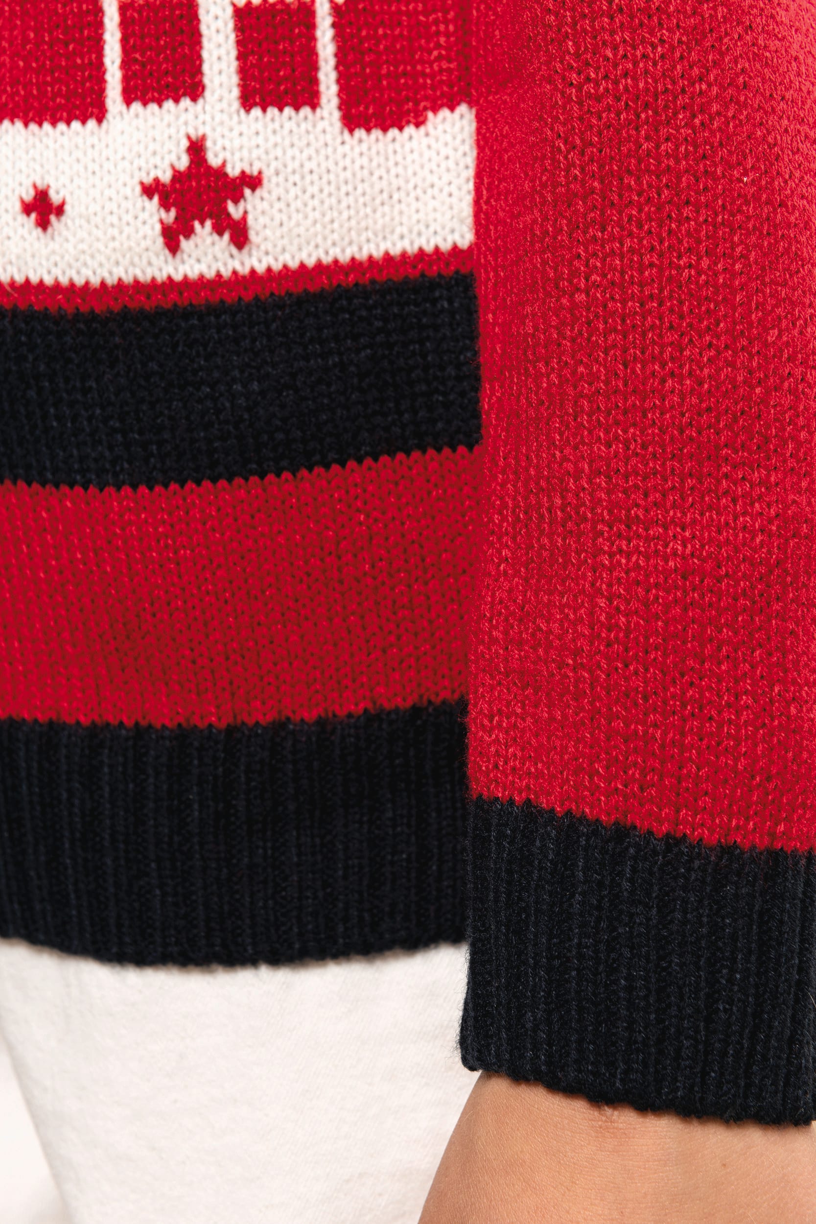 Weihnachtspullover mit Rundhalsausschnitt für Kinder