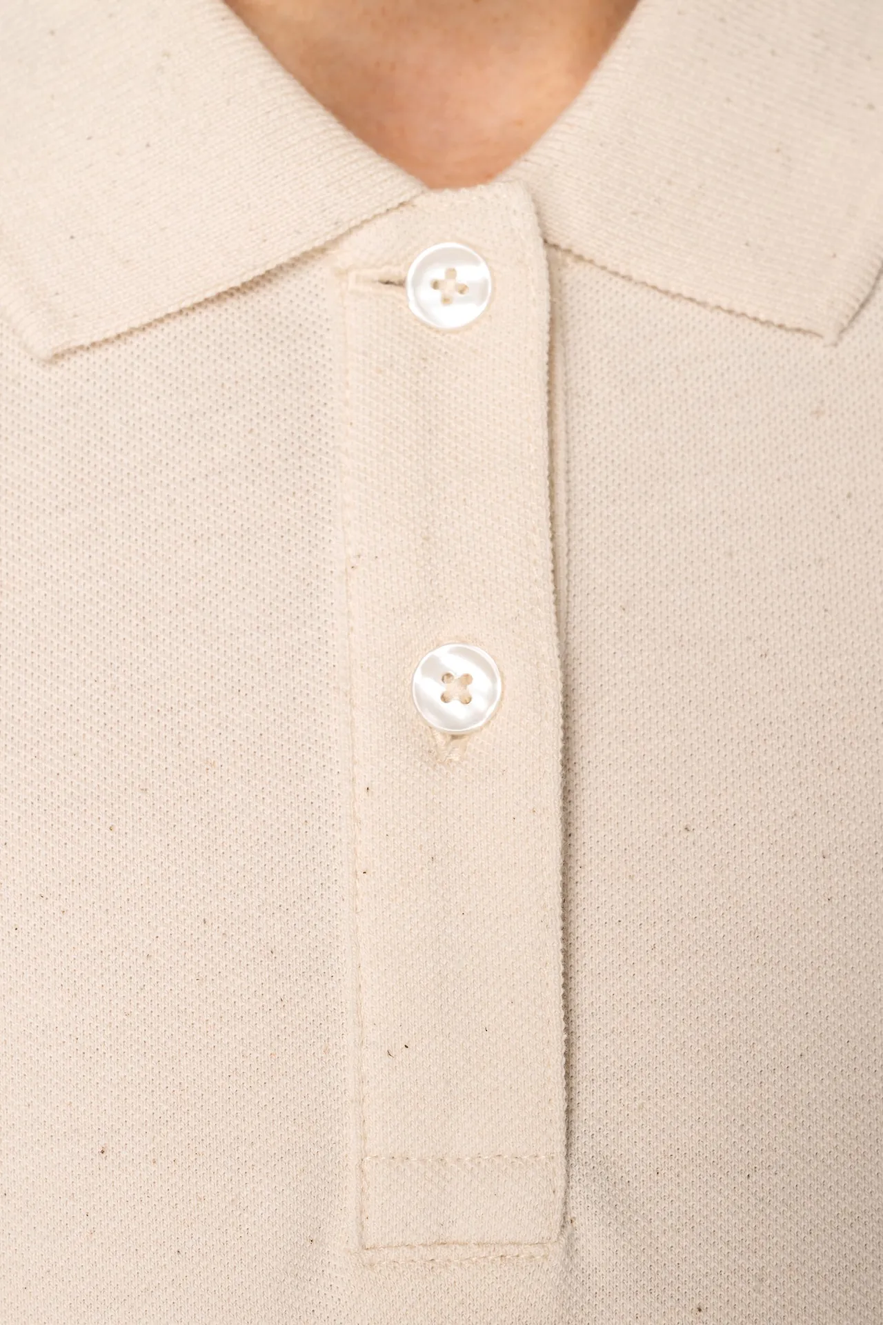 Umweltfreundliches Polohemd aus Pikeetrikot für Damen