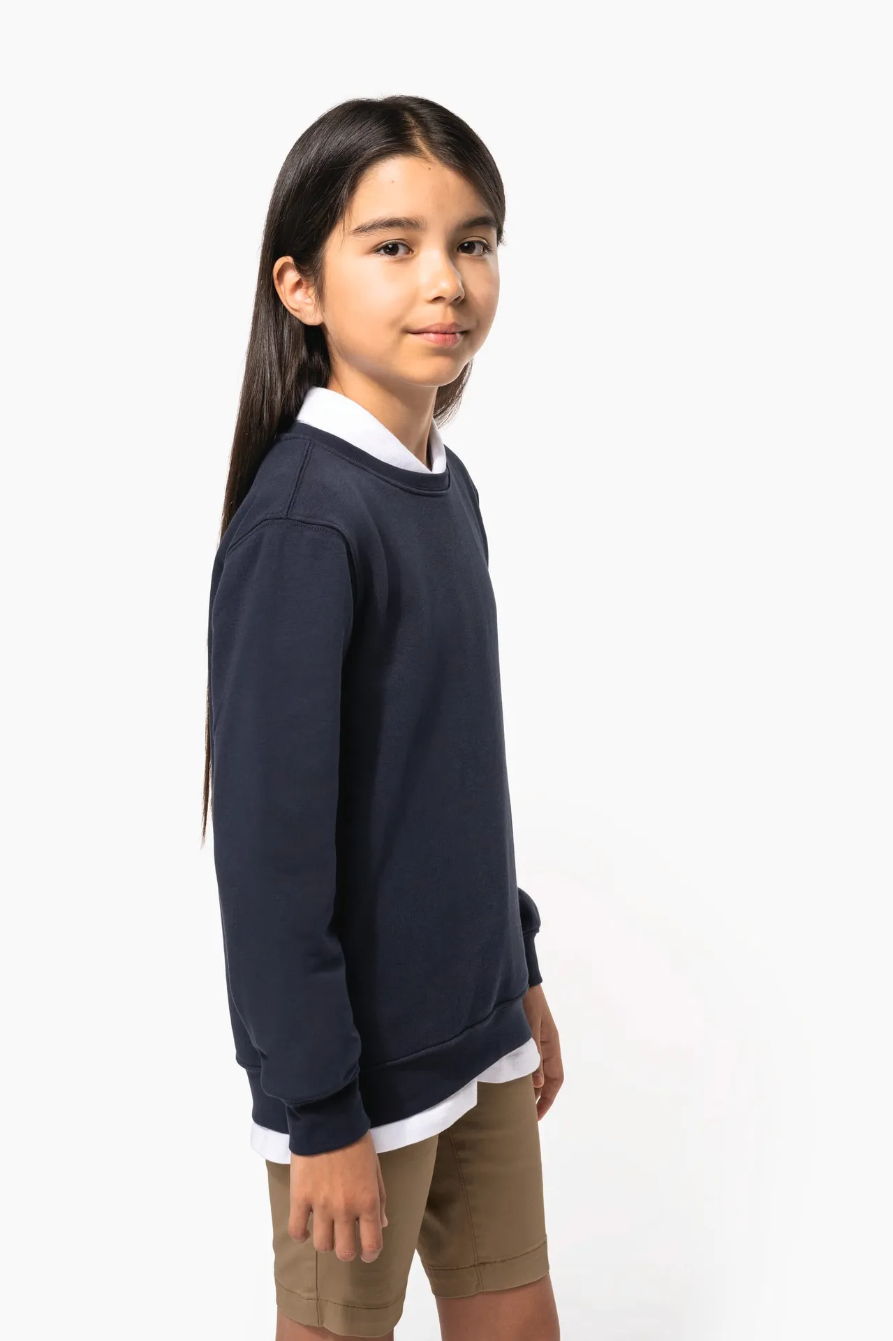 Sweatshirt mit Rundhalsausschnitt für Kinder