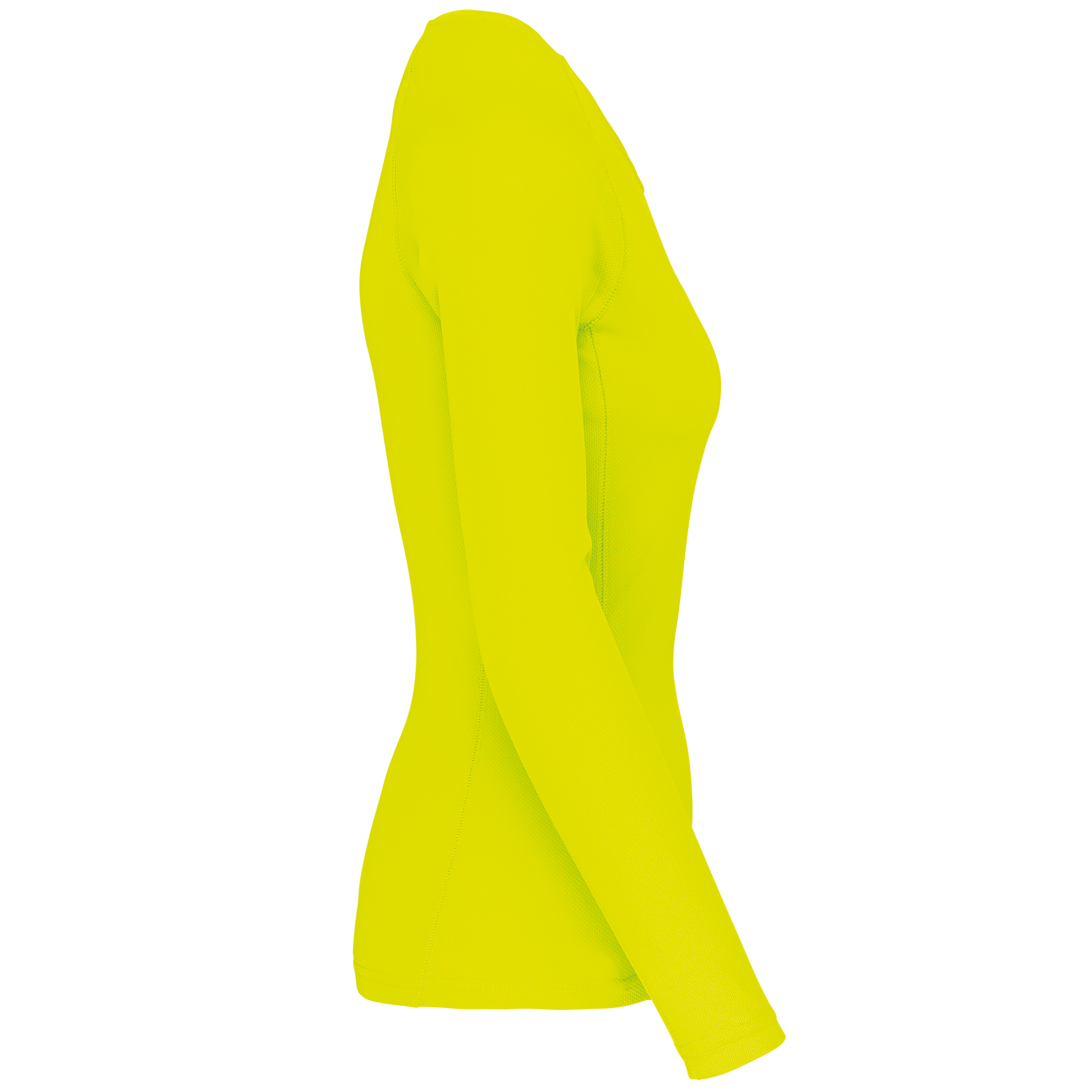Damen Basic Sport Funktionsshirt Langarm