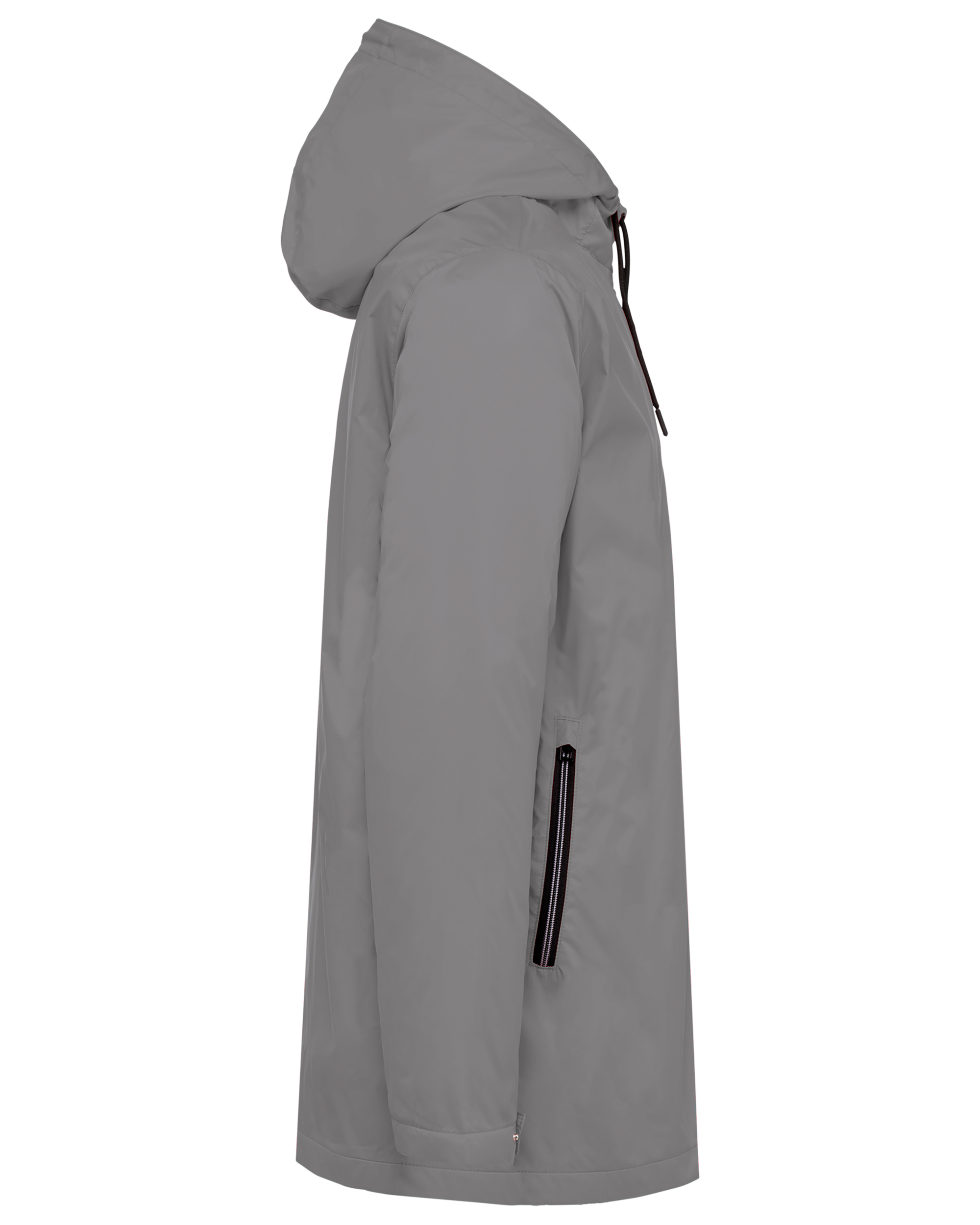 Gefütterte Unisex-Kapuzenjacke aus Mikrofleece