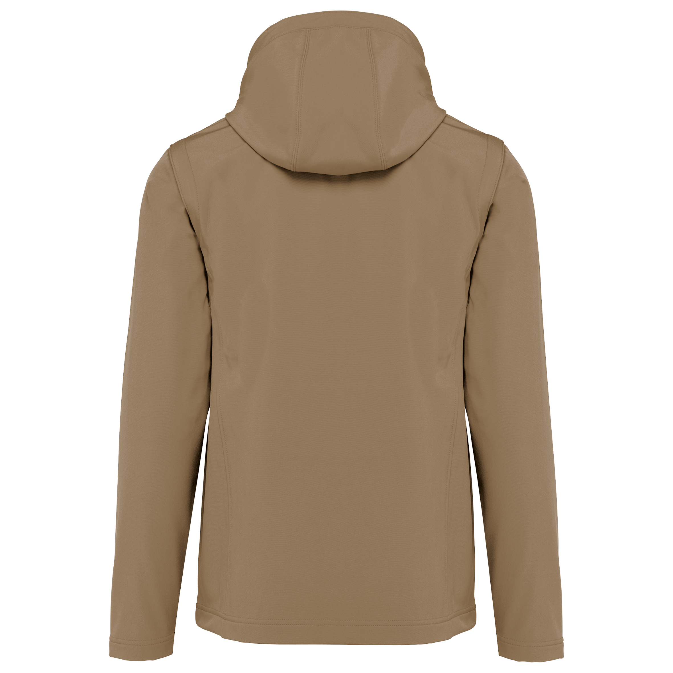 3-lagige Unisex-Softshell-Jacke mit Kapuze und abnehmbaren Ärmeln