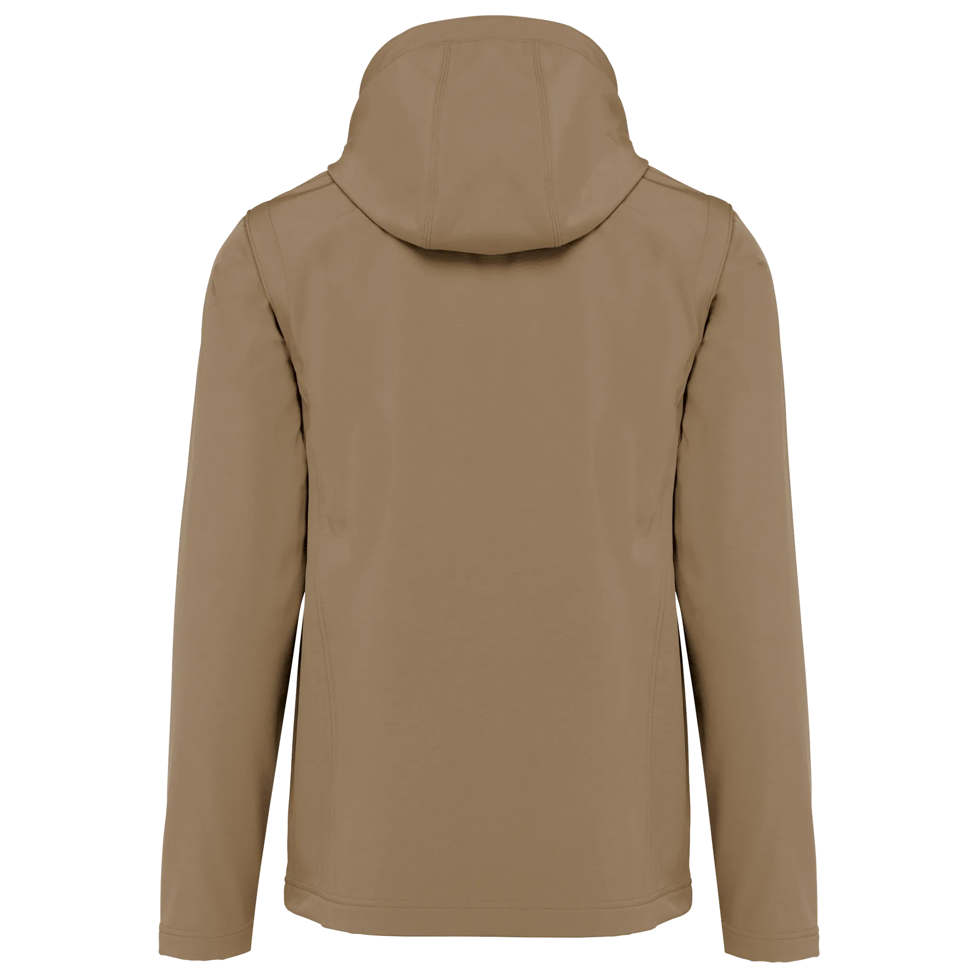 3-lagige Unisex-Softshell-Jacke mit Kapuze und abnehmbaren Ärmeln