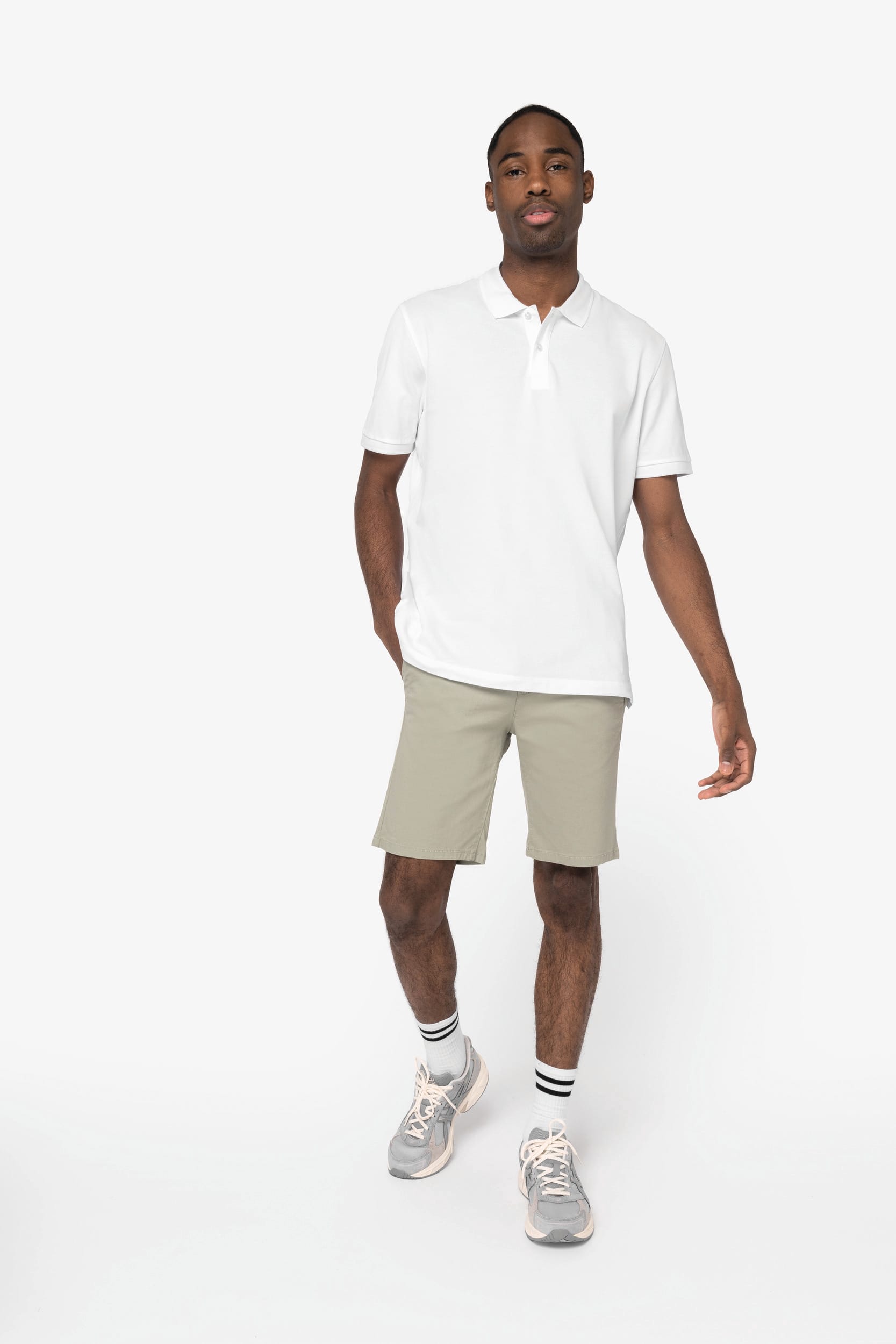Umweltfreundliche Chino-Bermuda-Shorts für Herren