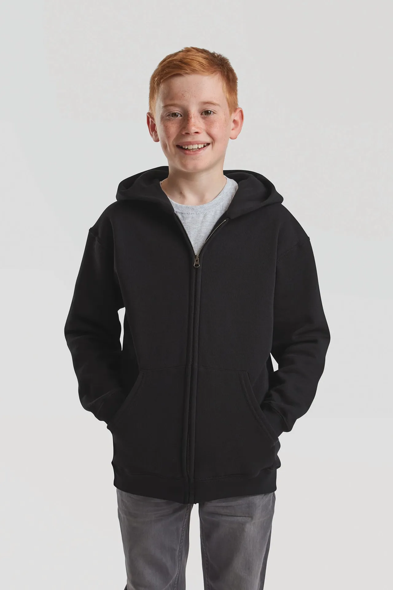 Kids Classic Hooded Sweat Jacket (62-045-0)
