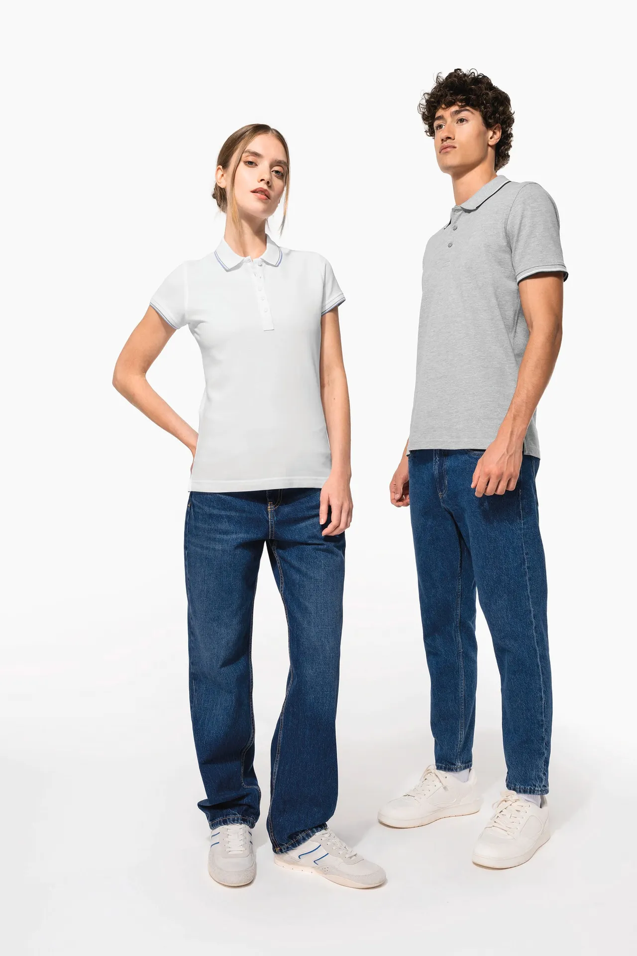 Damen Piqué Poloshirt Kurzarm