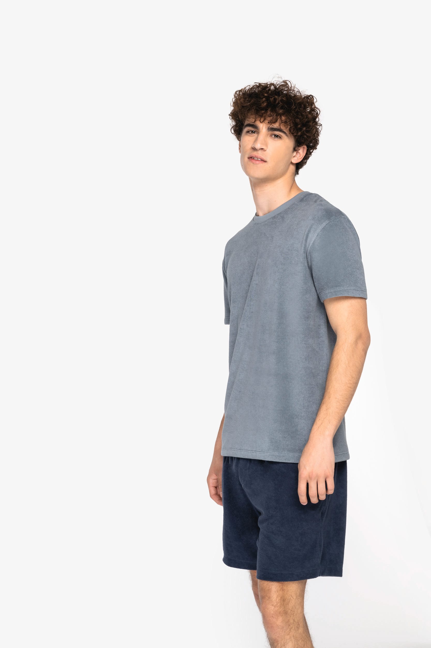 Umweltfreundliches T-Shirt aus Frottee für Herren