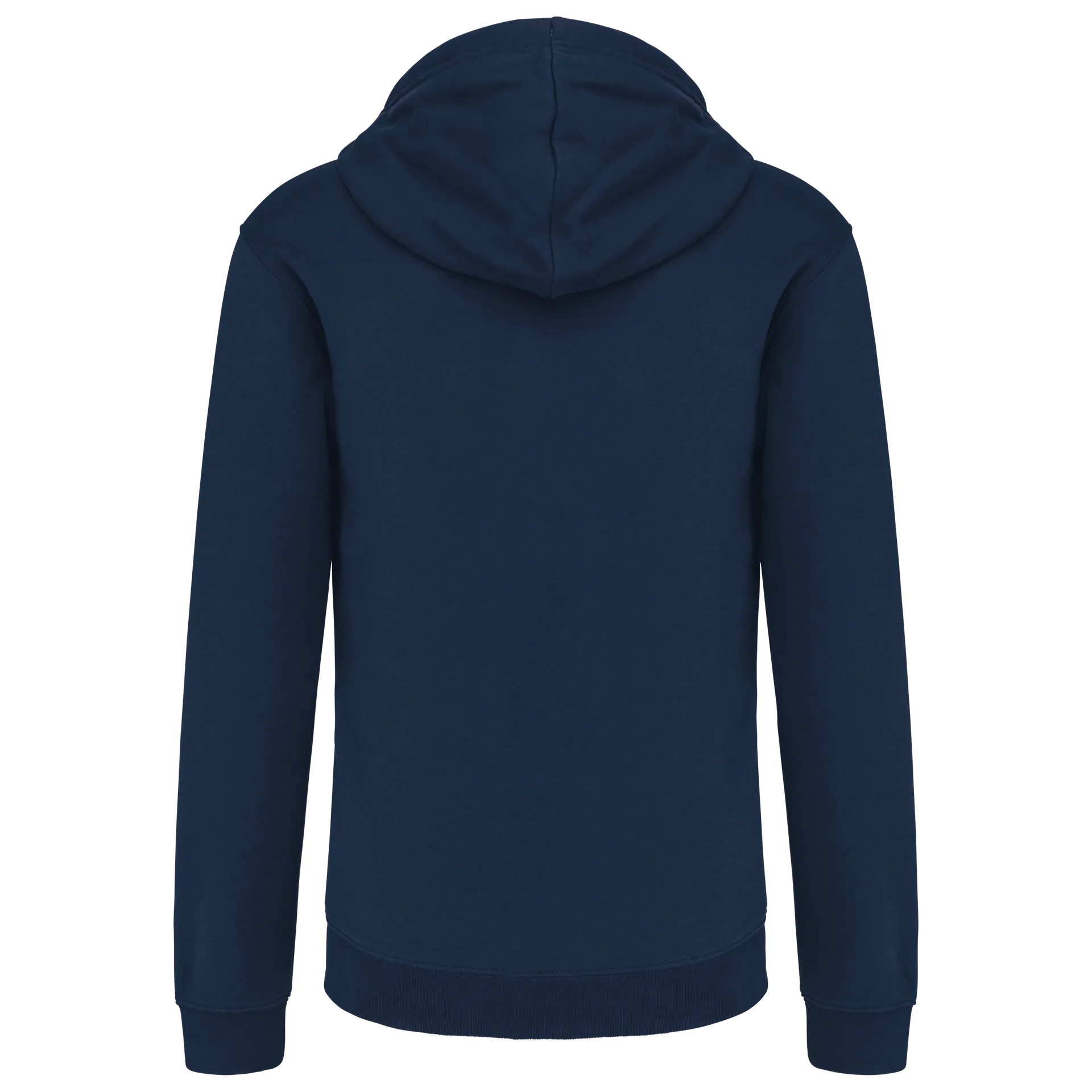 HERREN-KAPUZENSWEATSHIRT BICOLOR mit Reißverschluss