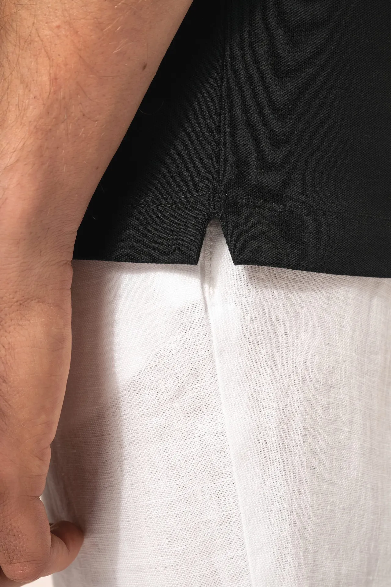 Supima® Herren-Polohemd mit kurzen Ärmeln