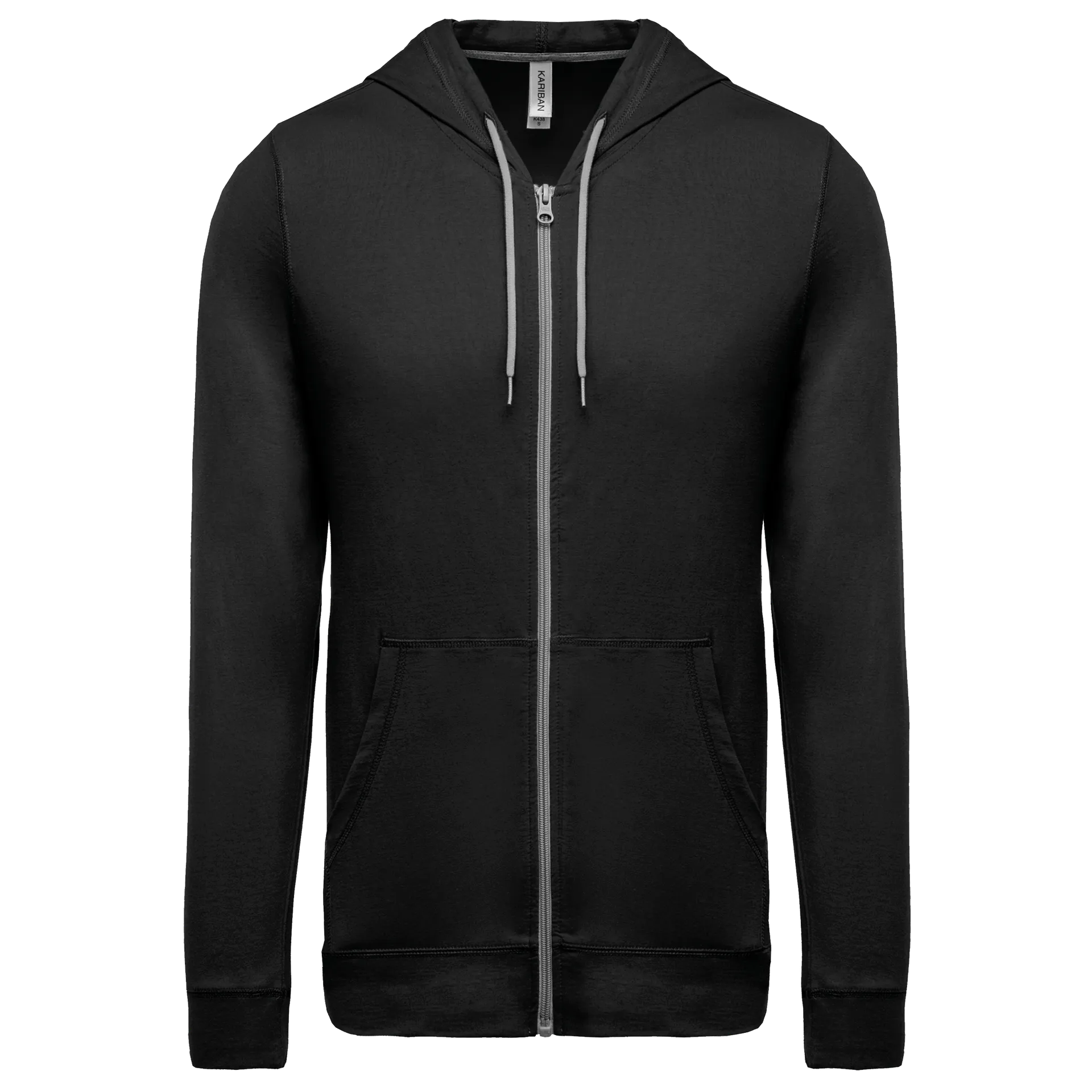 Lightweight Cotton Hooded Sweatshirt