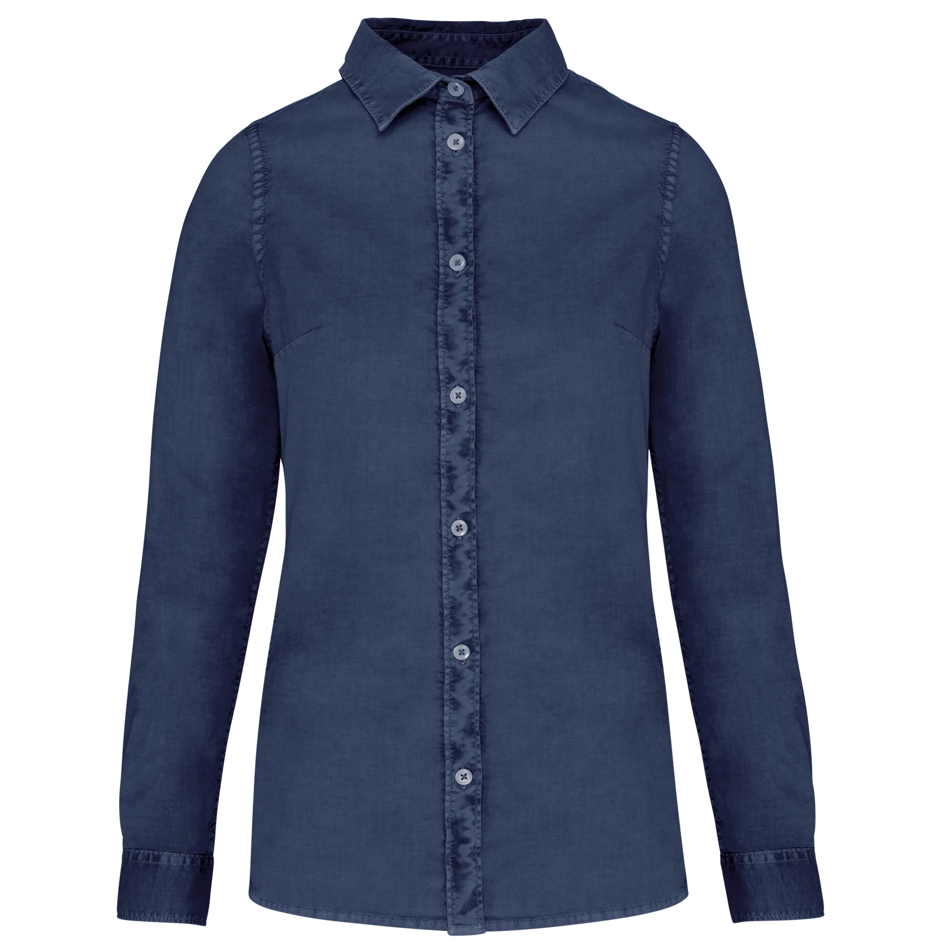 Umweltfreundliches Ausgewaschene Bluse