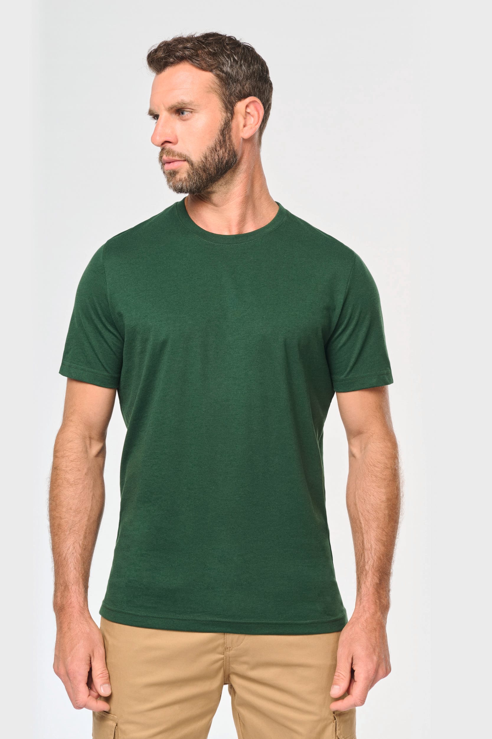 Umweltfreundliches Herren-T-Shirt mit Rundhalsausschnitt