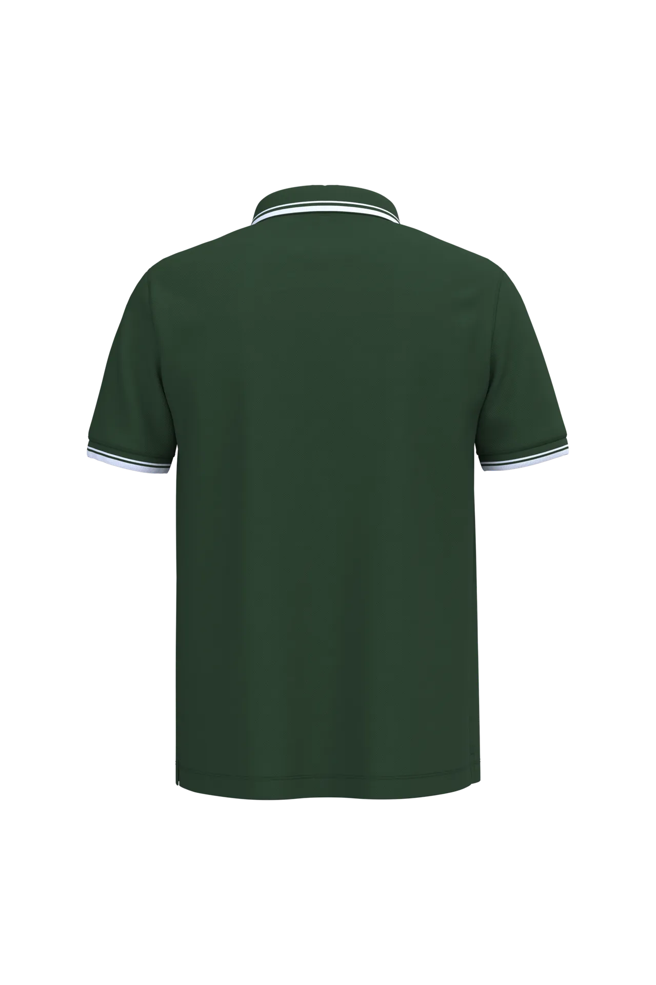 Herren Poloshirt mit kurzen Ärmeln und kontrastfarbenen Paspeln