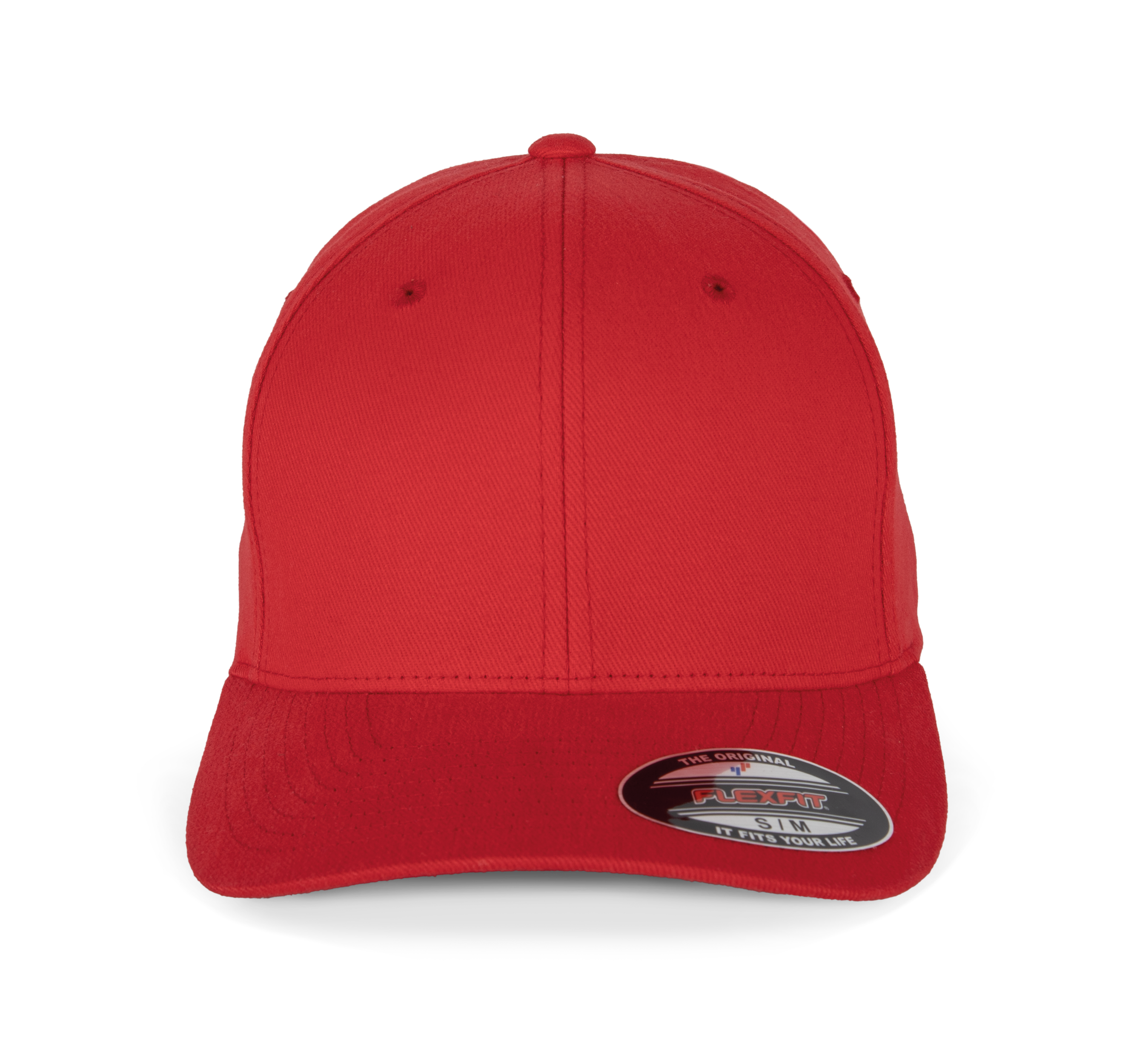 6-Panel Flexfit  Schirmmütze - Gebürstete Baumwolle