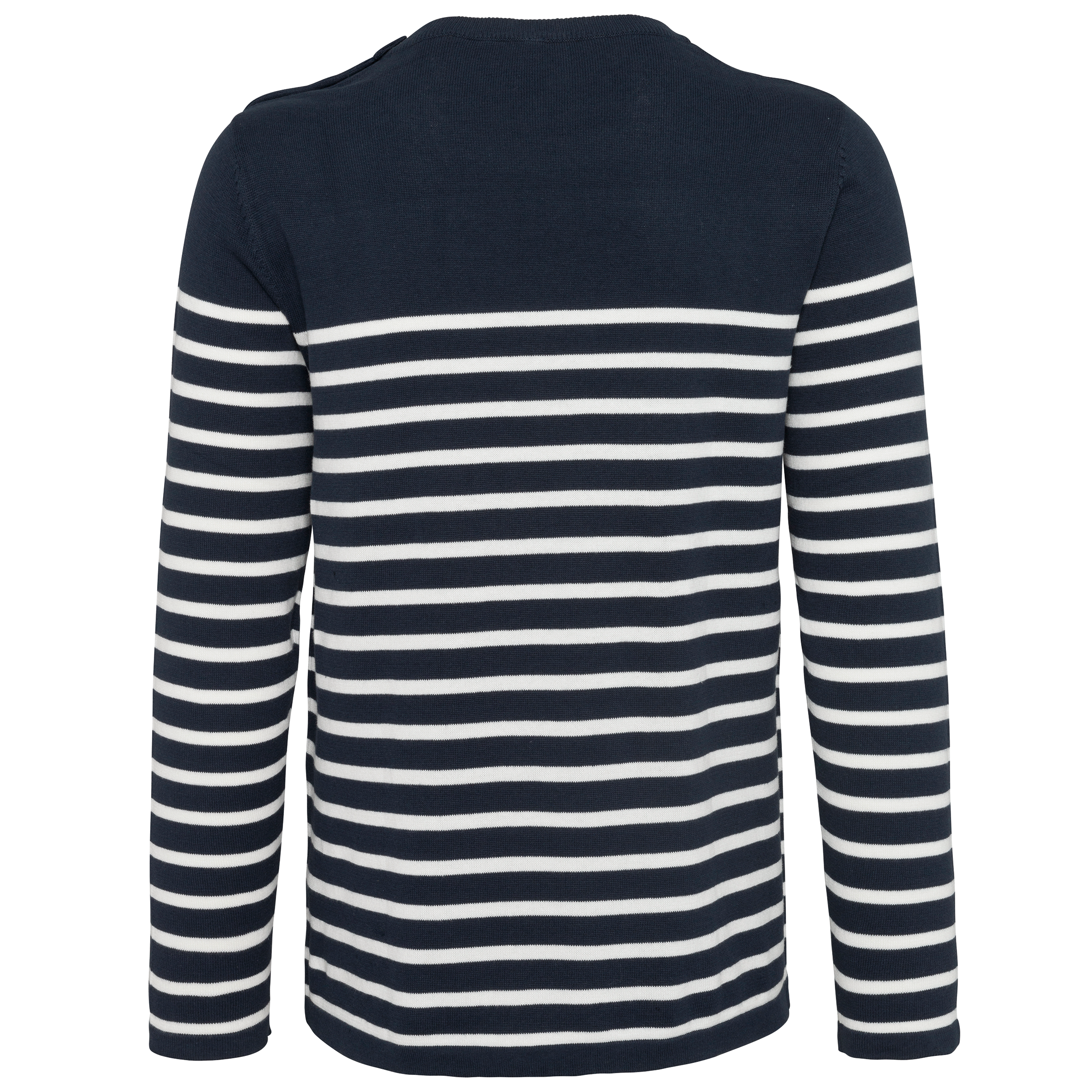 Herrenpullover im Marine-Stil
