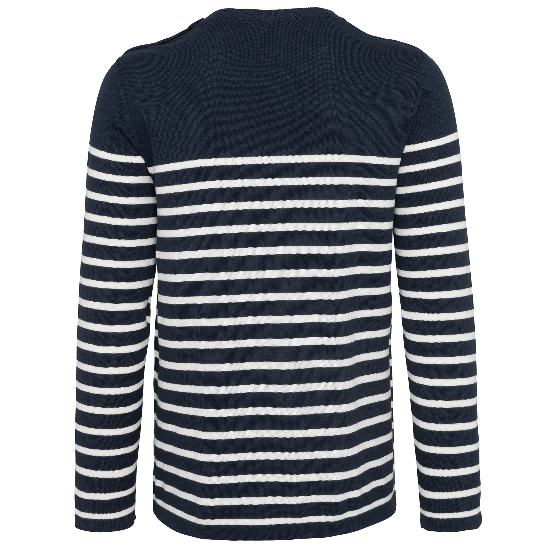 Herrenpullover im Marine-Stil
