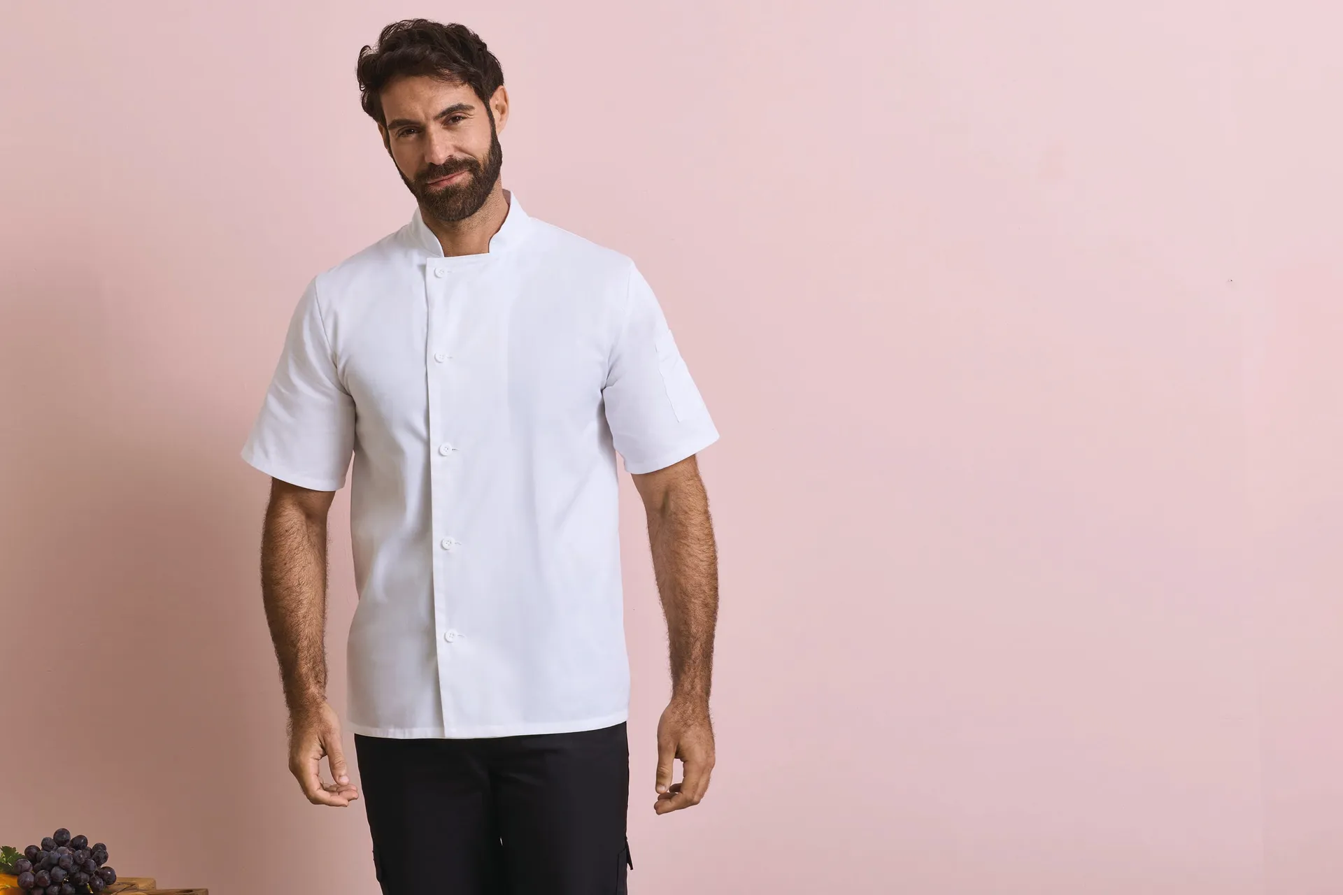 Kurzärmelige Kochjacke „Essential“