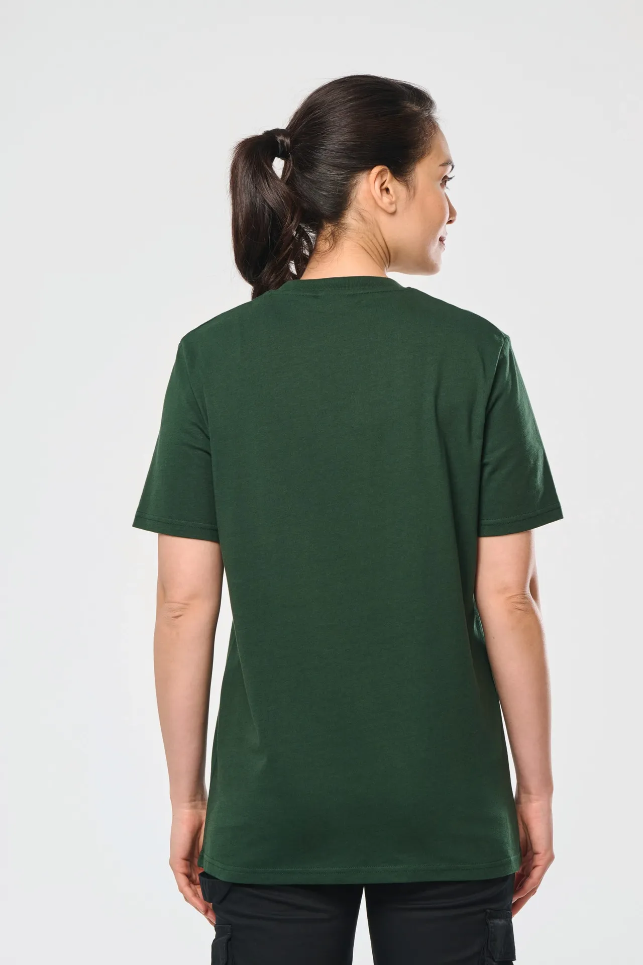 Umweltfreundliches Unisex-T-Shirt mit kurzen Ärmeln